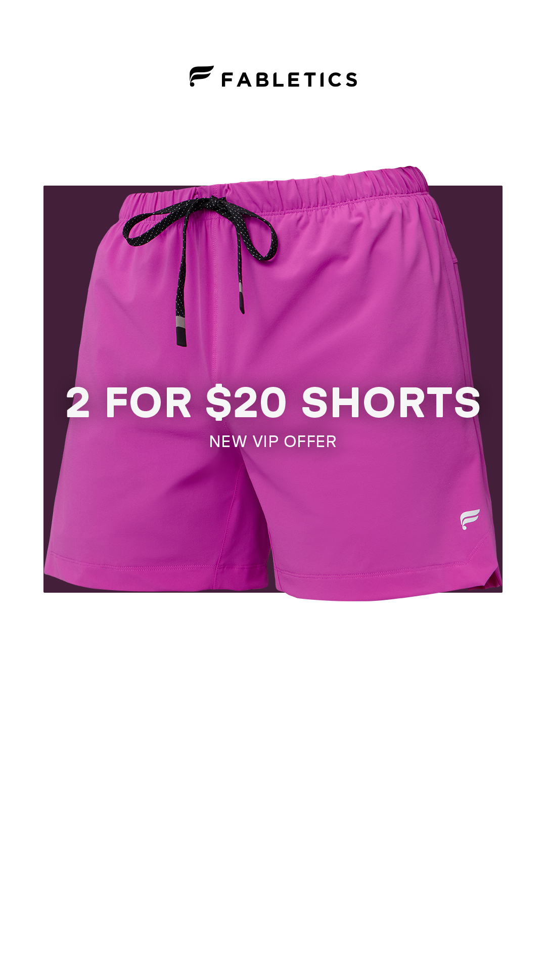 Fabletics Men Facebook ad