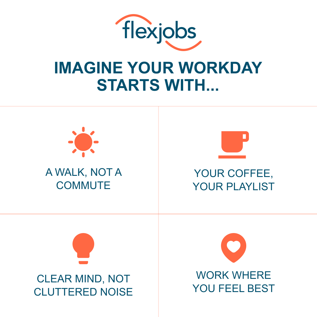 FlexJobs Facebook ad