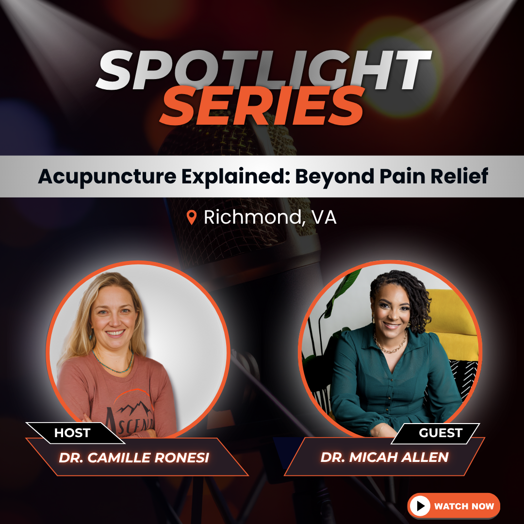 Ascend Physical Therapy RVA Facebook ad: Can Acupuncture Help Allergies, Fertility & Chronic Stress?