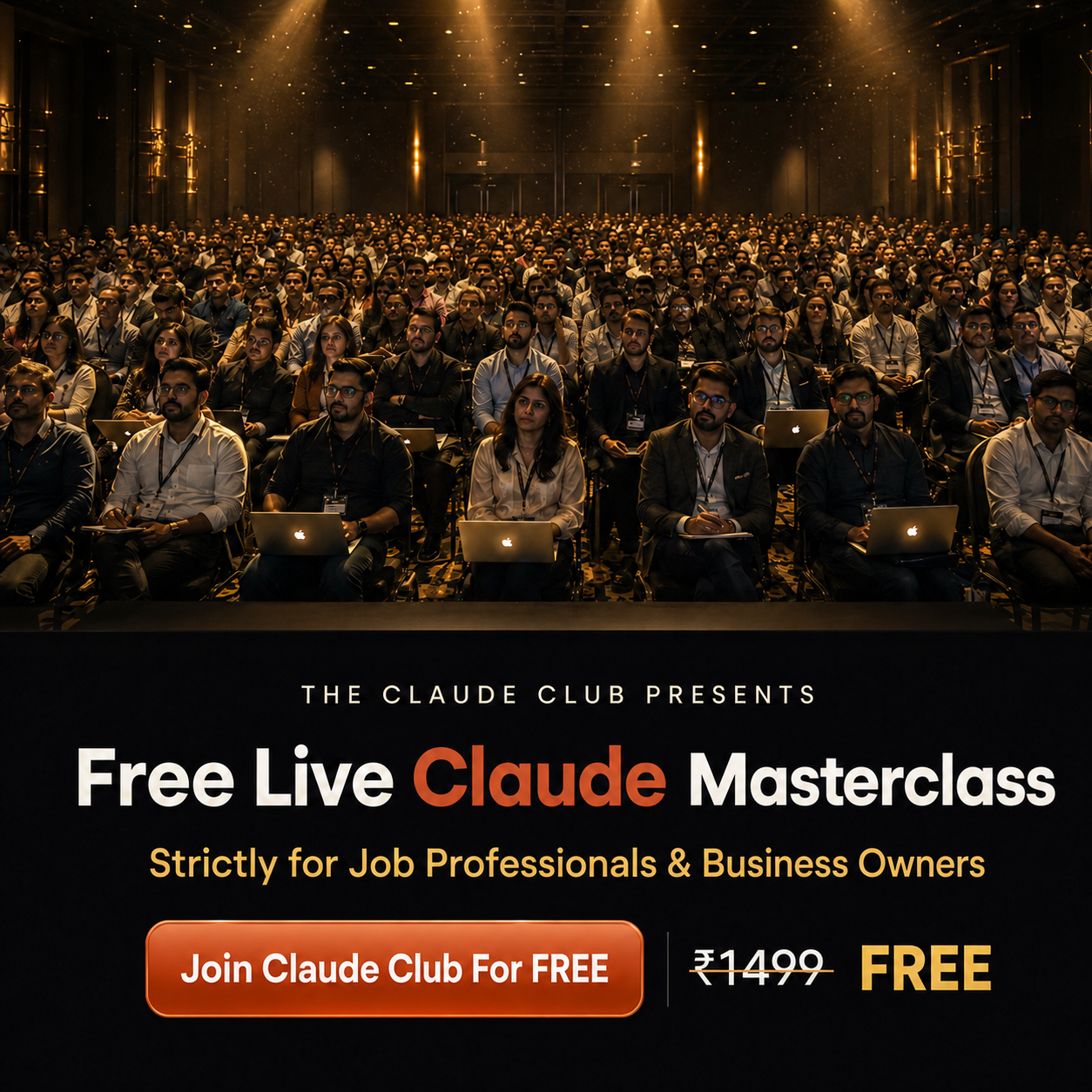 The Claude Club Facebook ad