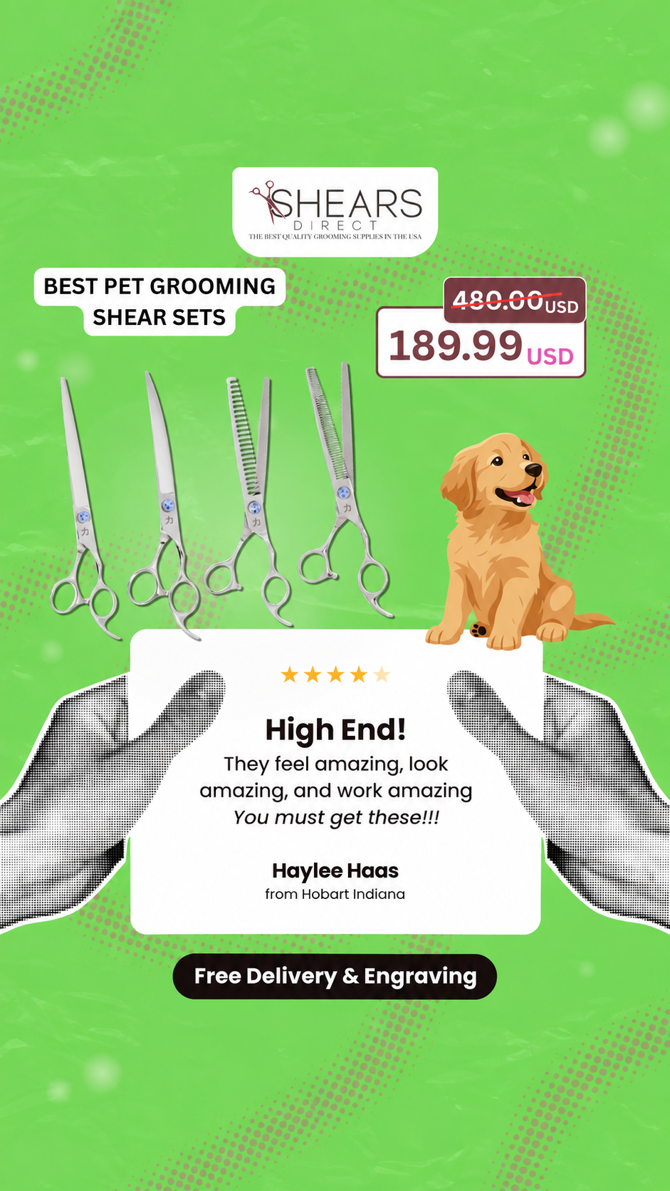 ShearsDirect.com Facebook ad