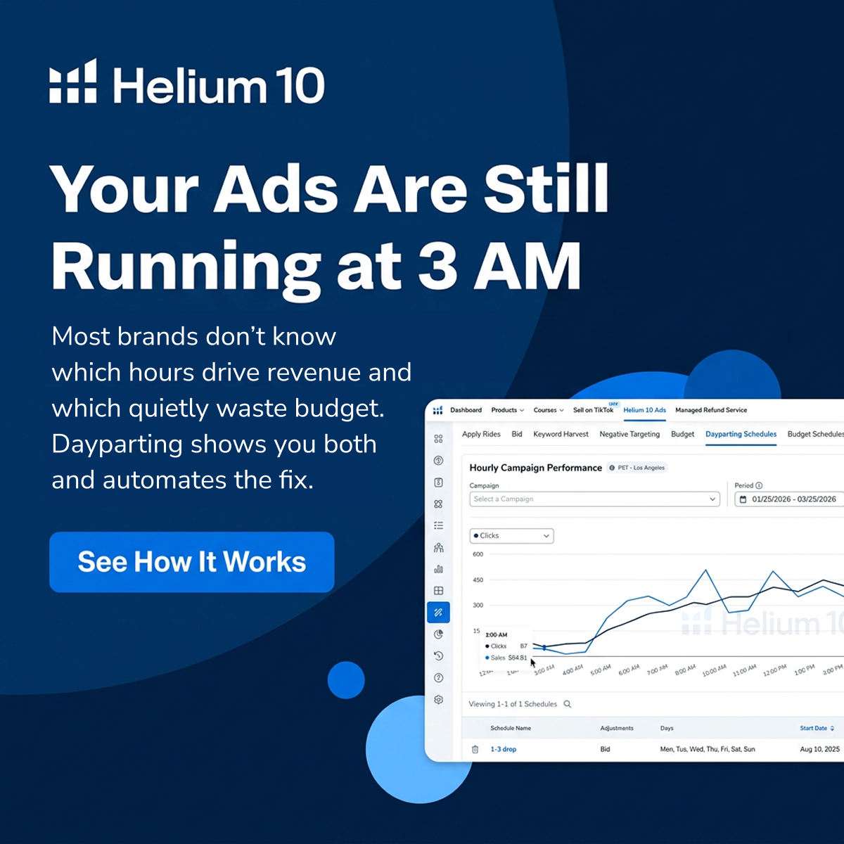 Helium 10 Facebook ad
