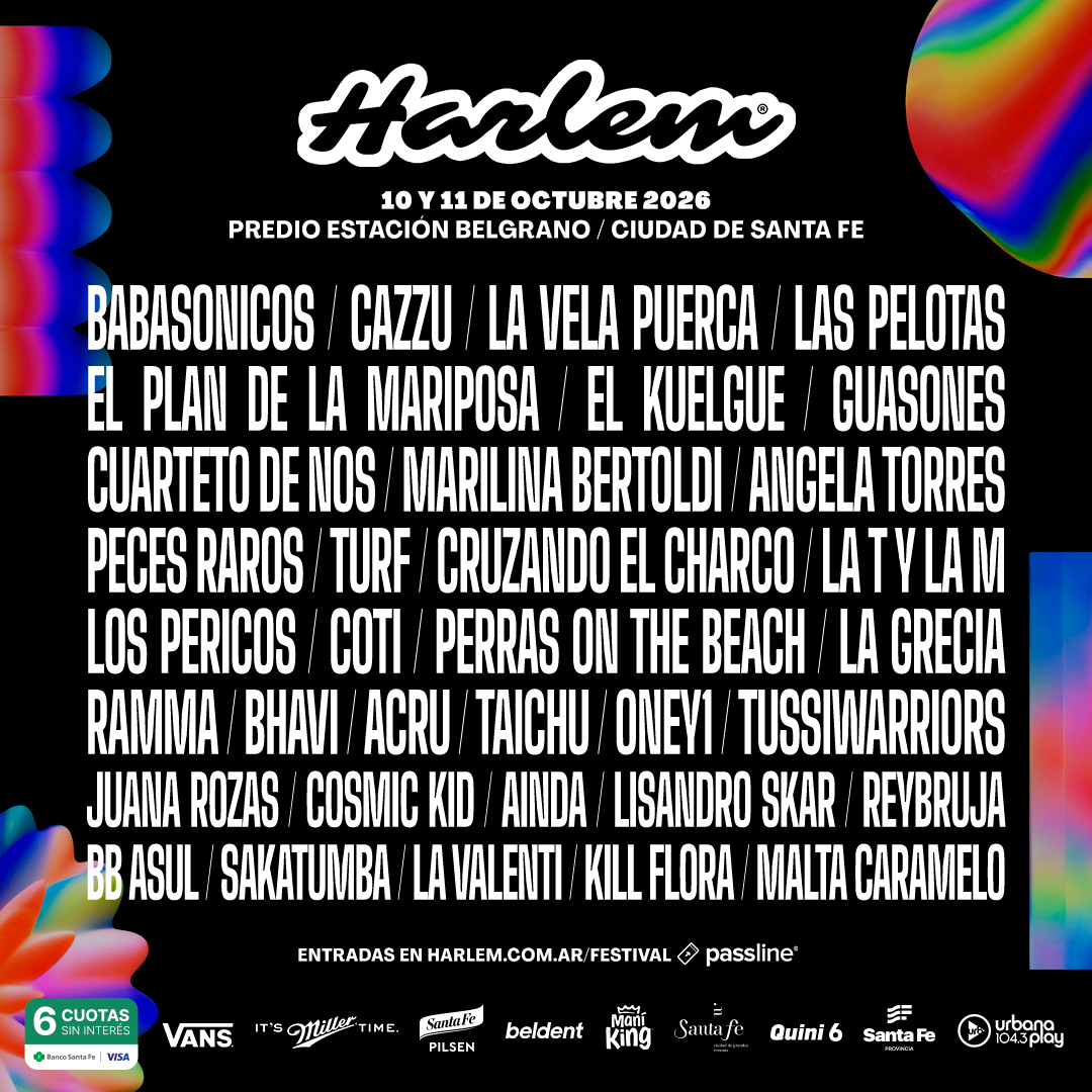 Harlem Festival Facebook ad: HARLEM FESTIVAL 2026 | 10 y 11 de octubre | Ciudad de…