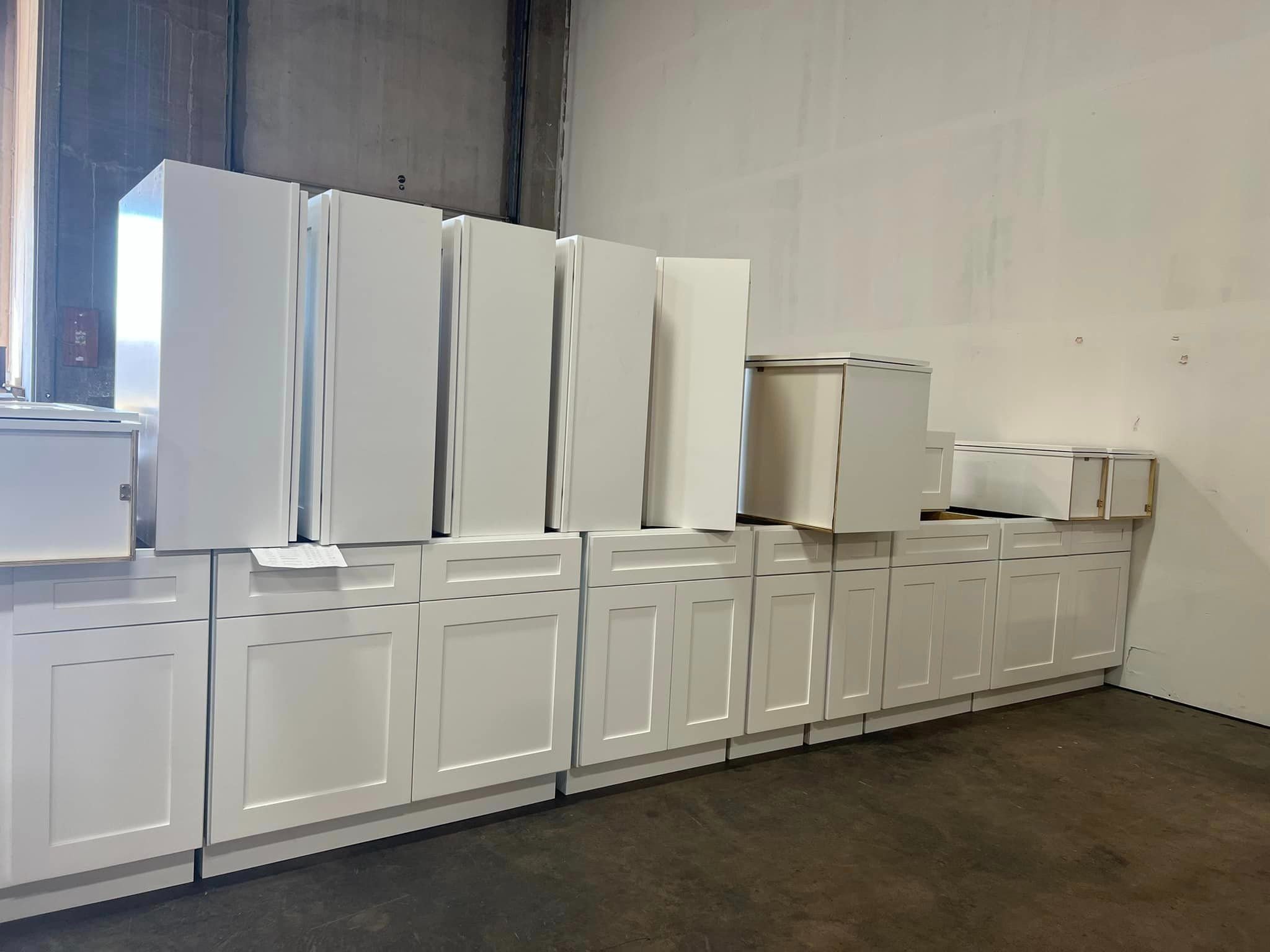 Bryce Ball Facebook ad: Brand New White Shaker Kitchen available immediately (10 x…
