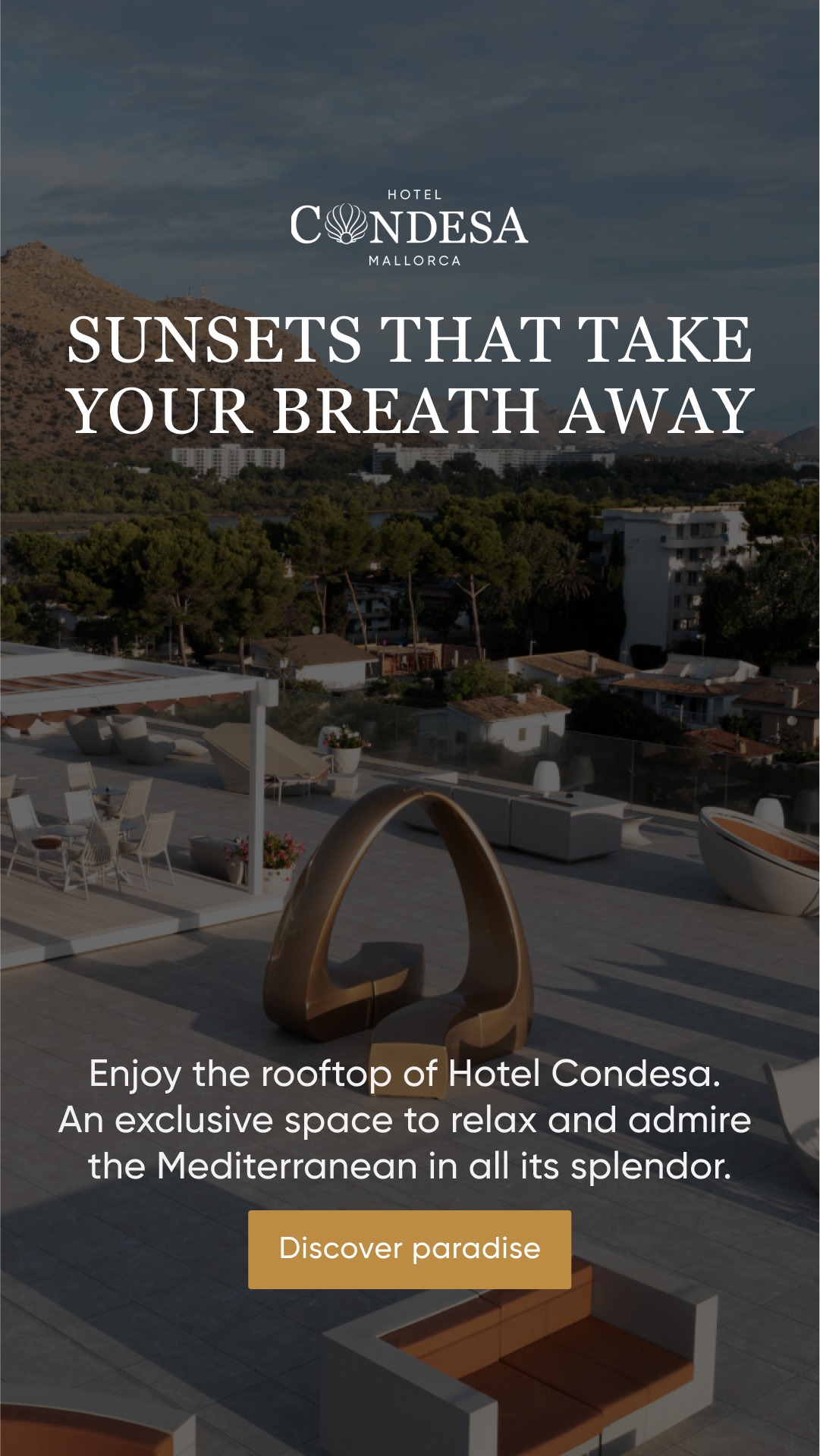 Hotel Condesa Facebook ad