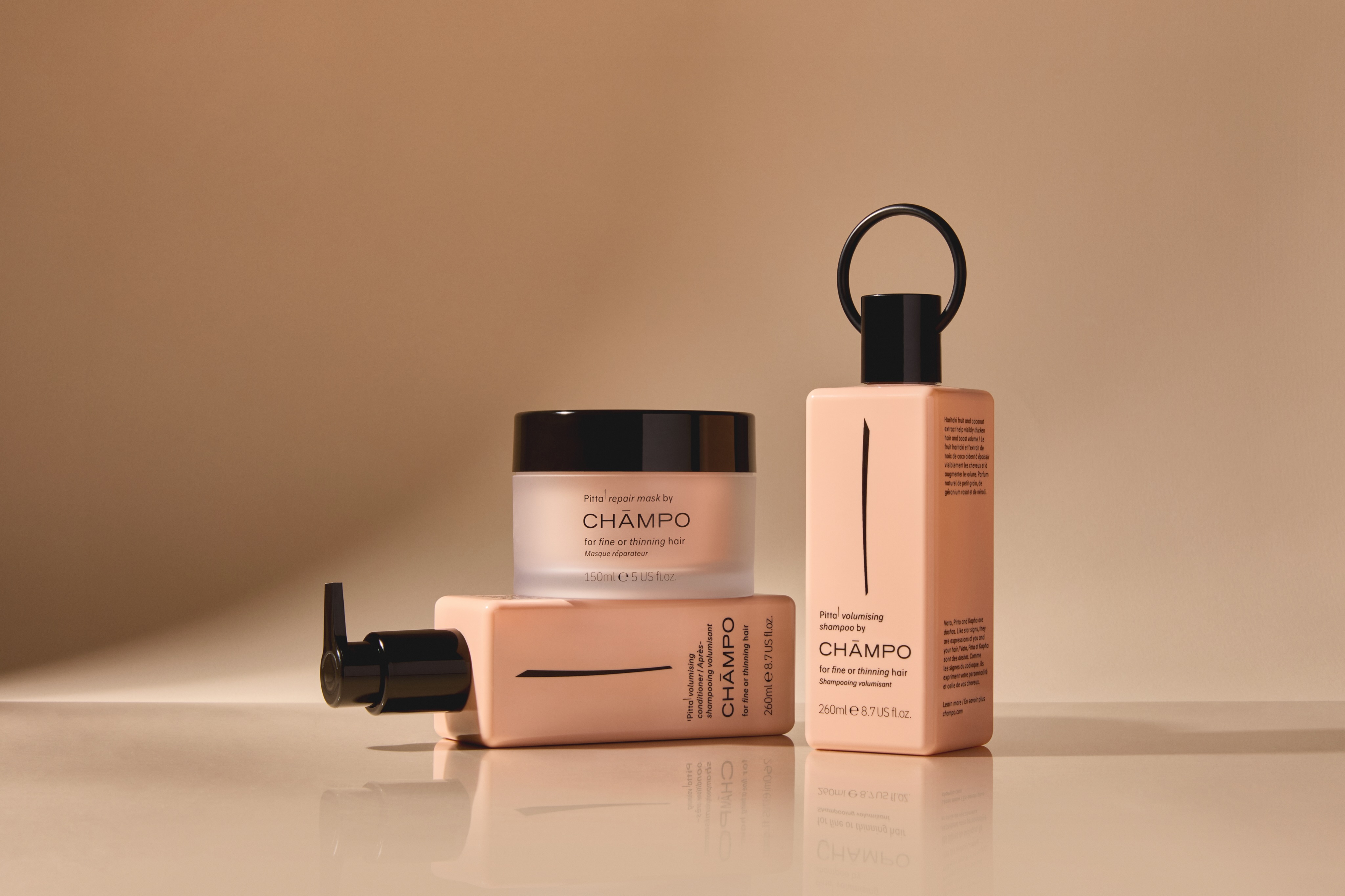 Chāmpo Haircare Facebook ad