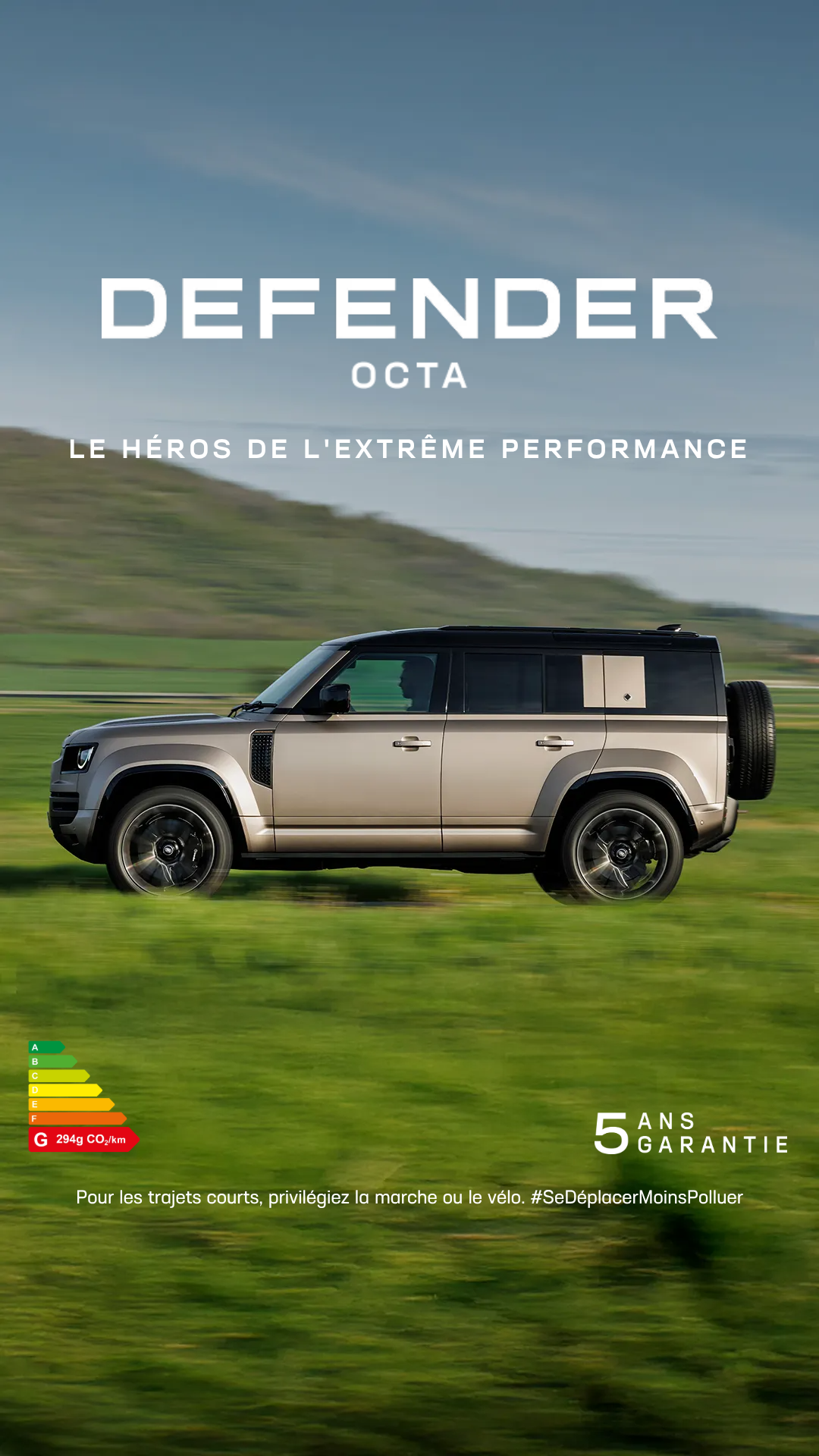 Defender Facebook ad