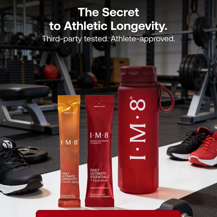 IM8 Global Facebook ad: The Beckham Stack: Nutrition Meets Longevity