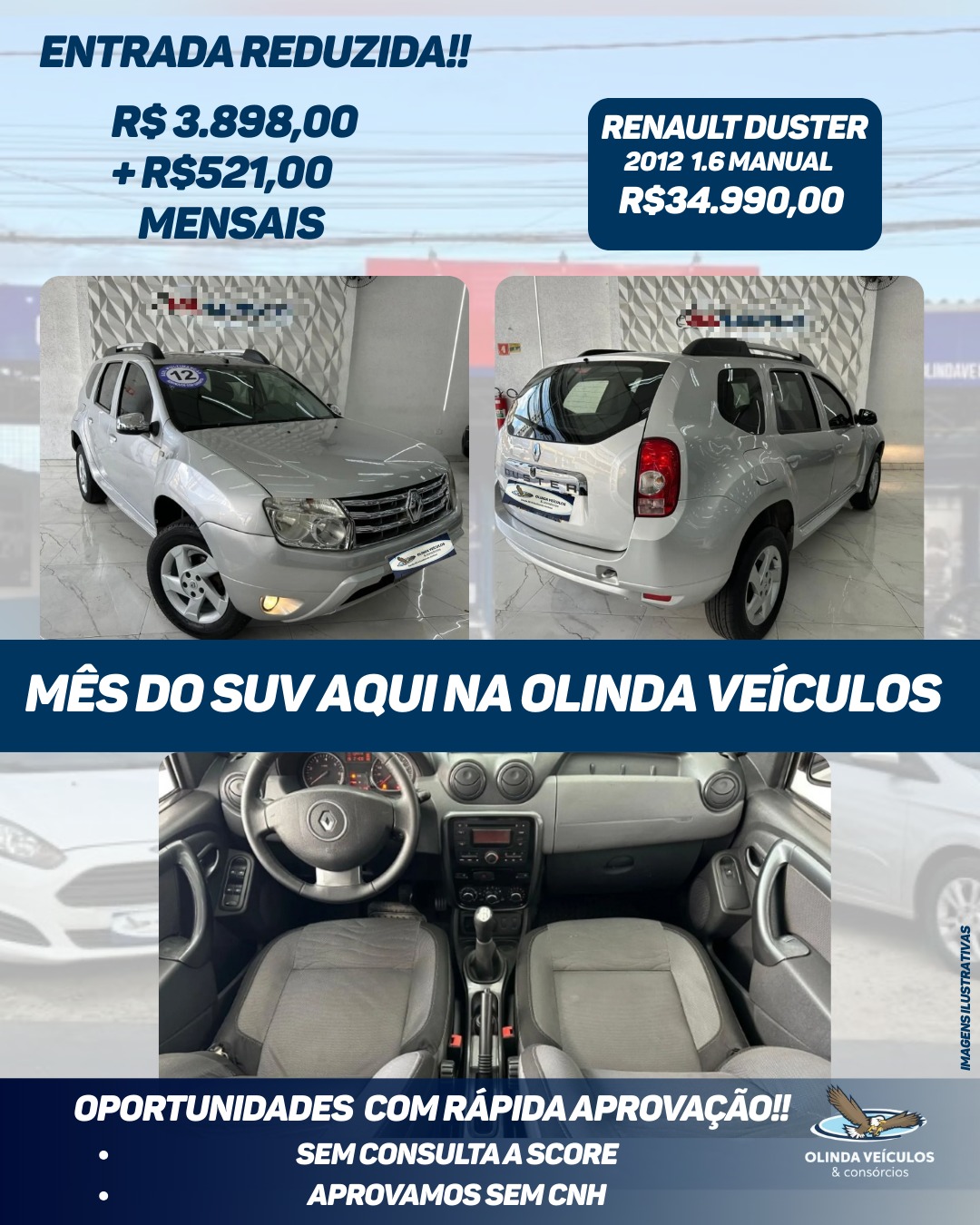 Olinda Veículos & Consórcios - Unidade Olinda Facebook ad: Setembro é o MÊS DO SUV na Olinda…