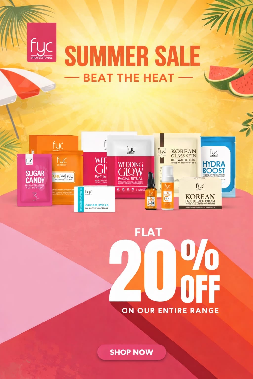 Fyc Professionals Facebook ad: Premium Skincare Products!