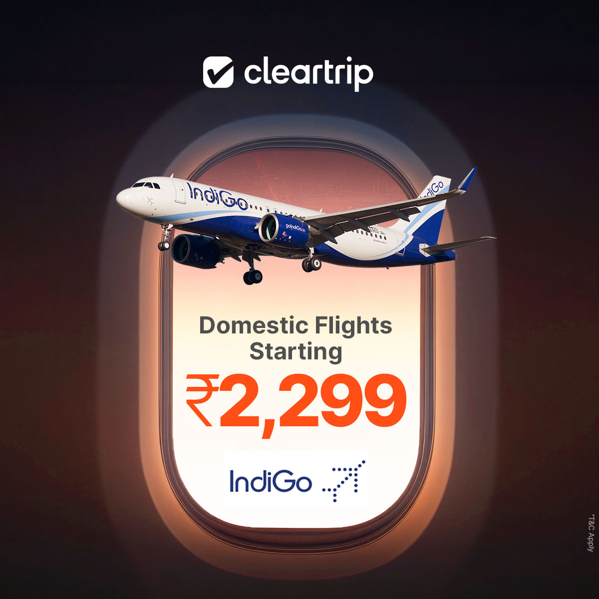 Cleartrip Facebook ad