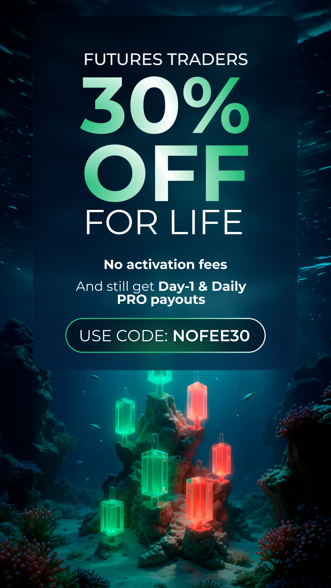 Take Profit Trader Facebook ad