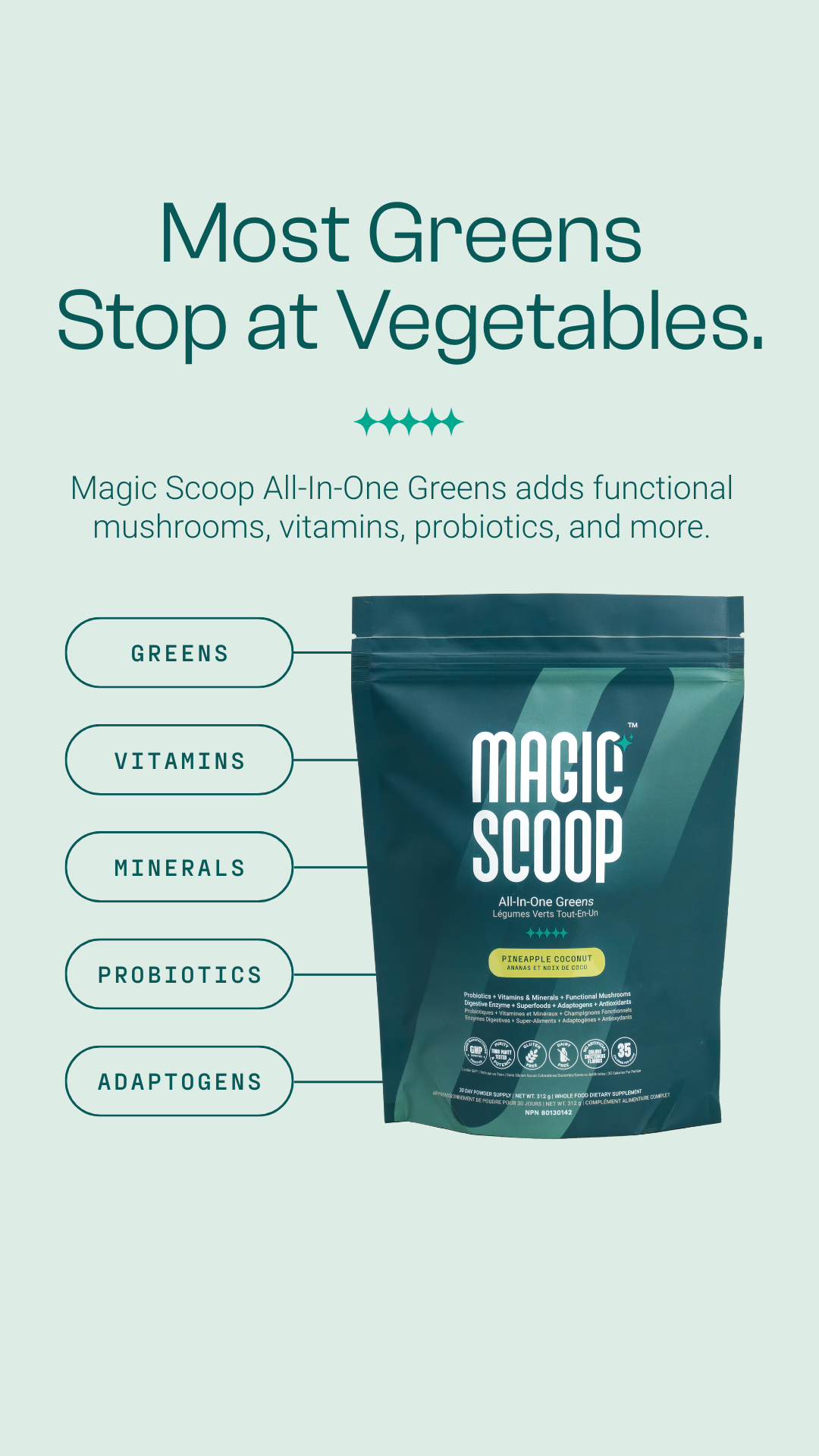 Magic Scoop Facebook ad