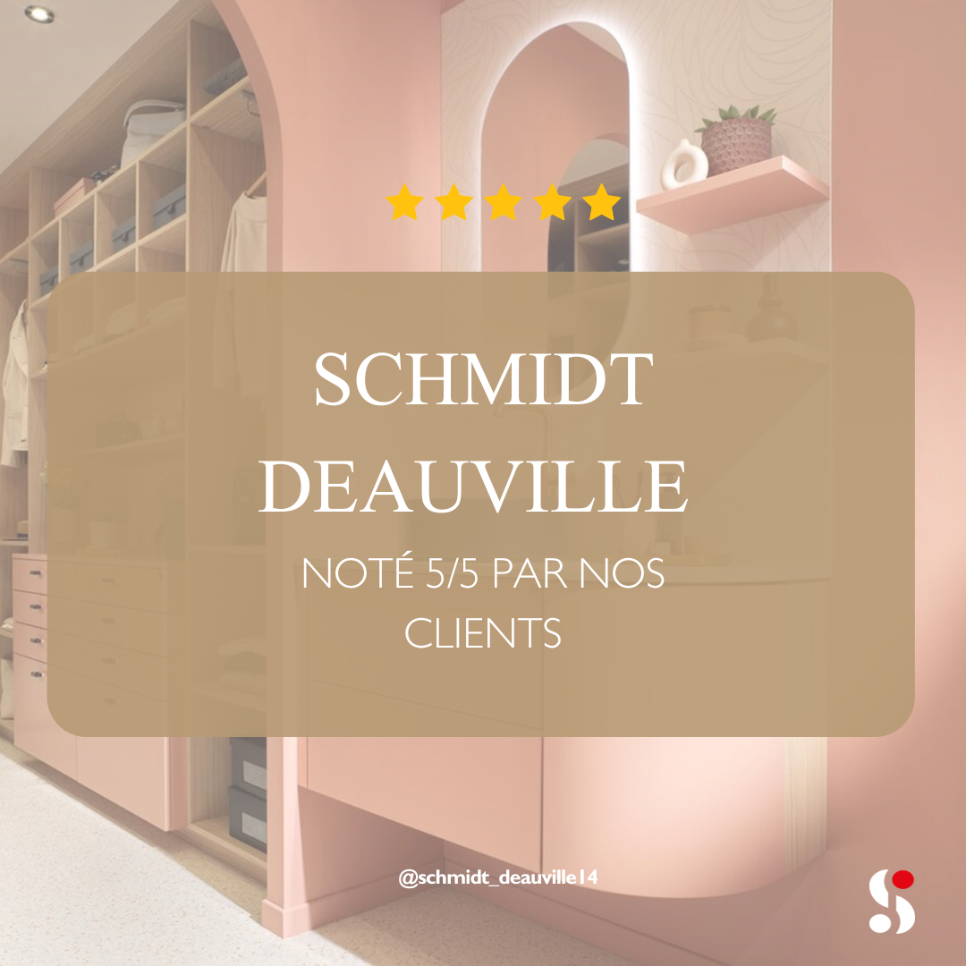 Schmidt Deauville Facebook ad: Professionnalisme irréprochable, écoute, précision…
