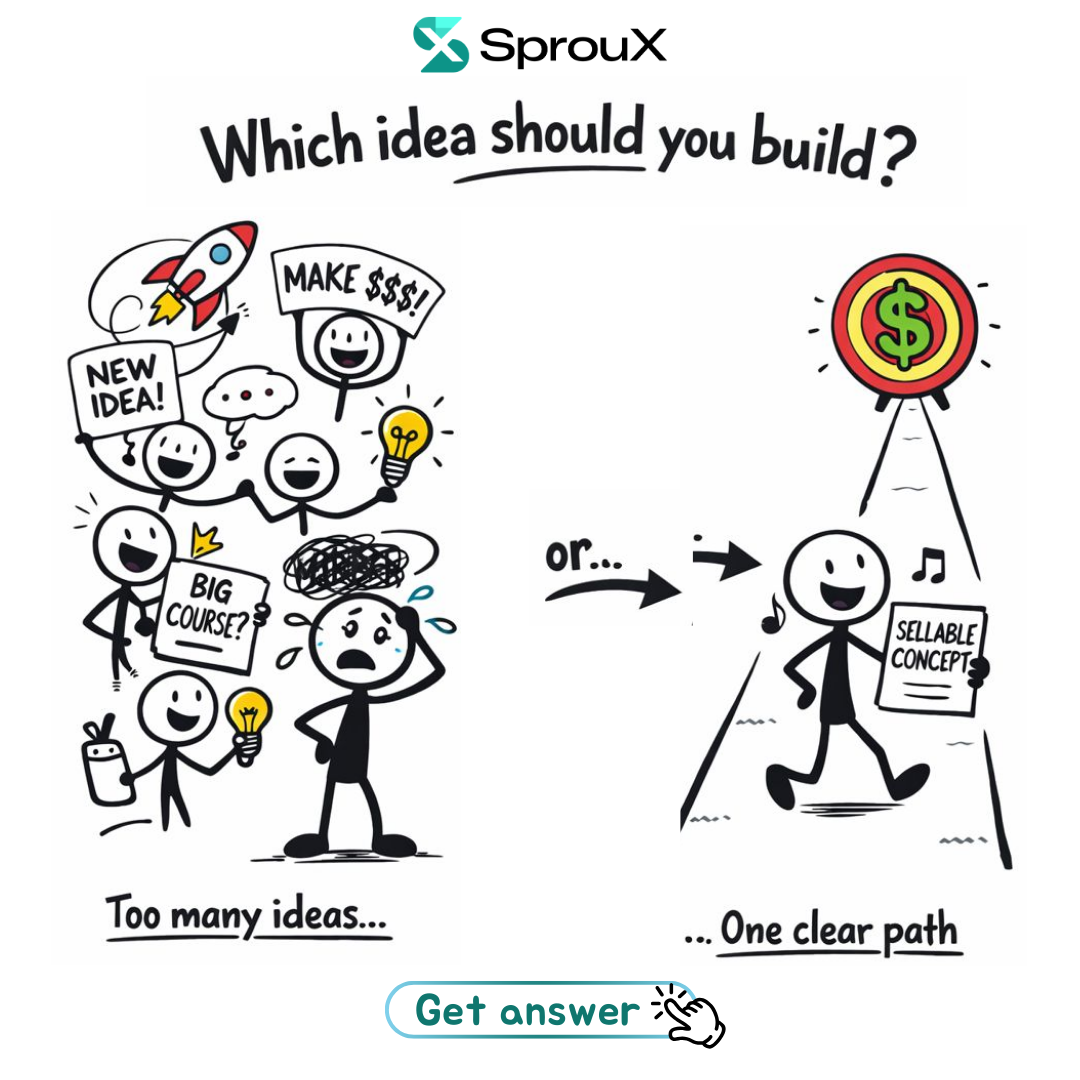 SprouX Facebook ad
