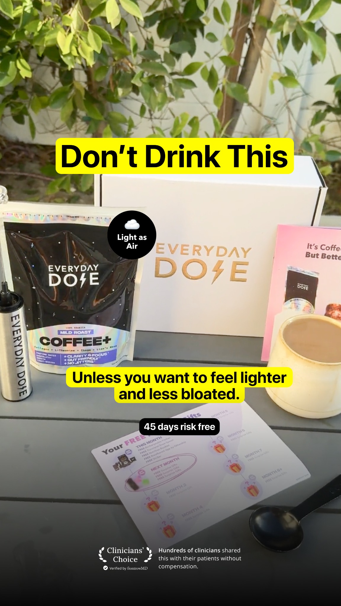 Everyday Dose Facebook ad