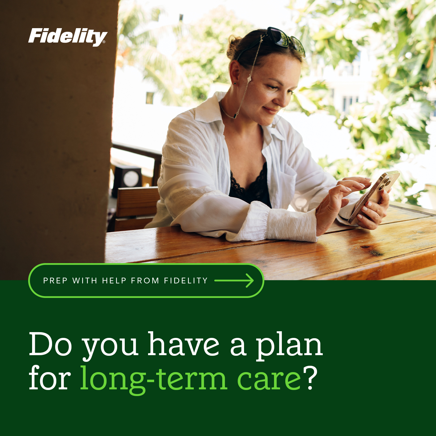 Fidelity Investments Facebook ad