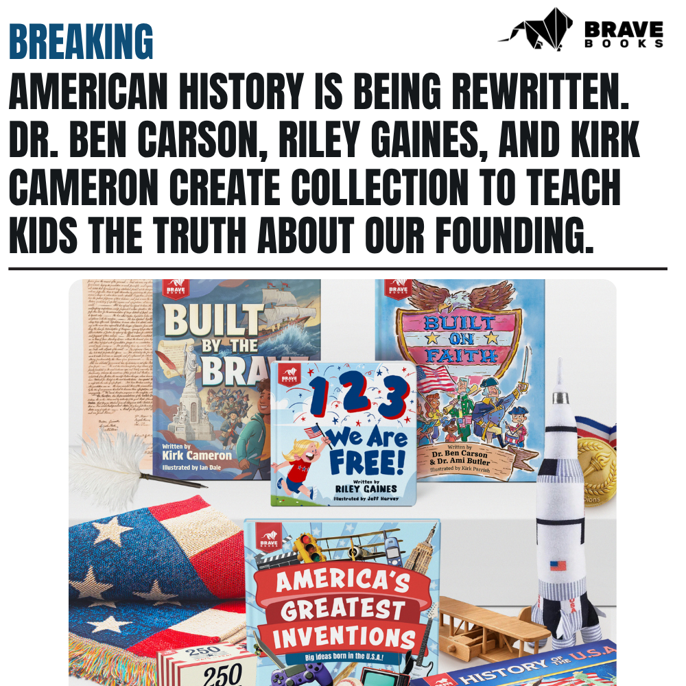 BRAVE Books Facebook ad