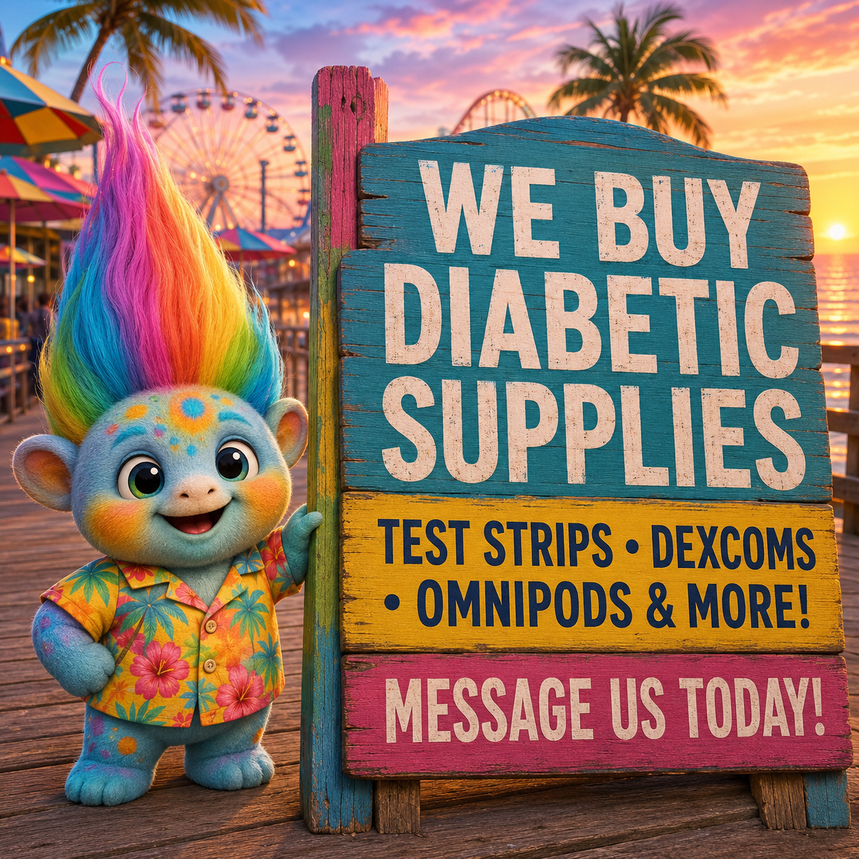 Test Strip Depot- Cash For Diabetic Supplies  Facebook ad