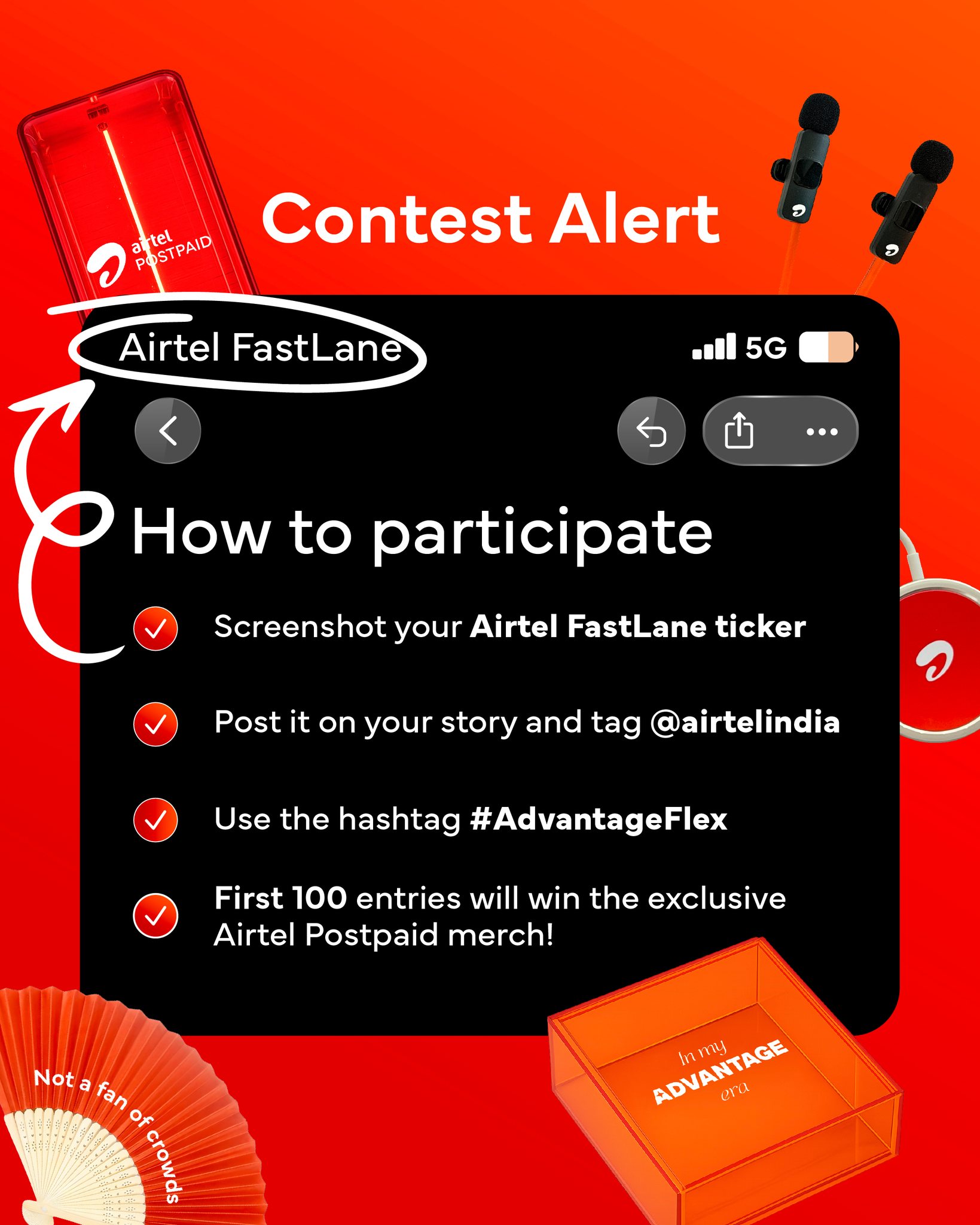 Airtel India Facebook ad