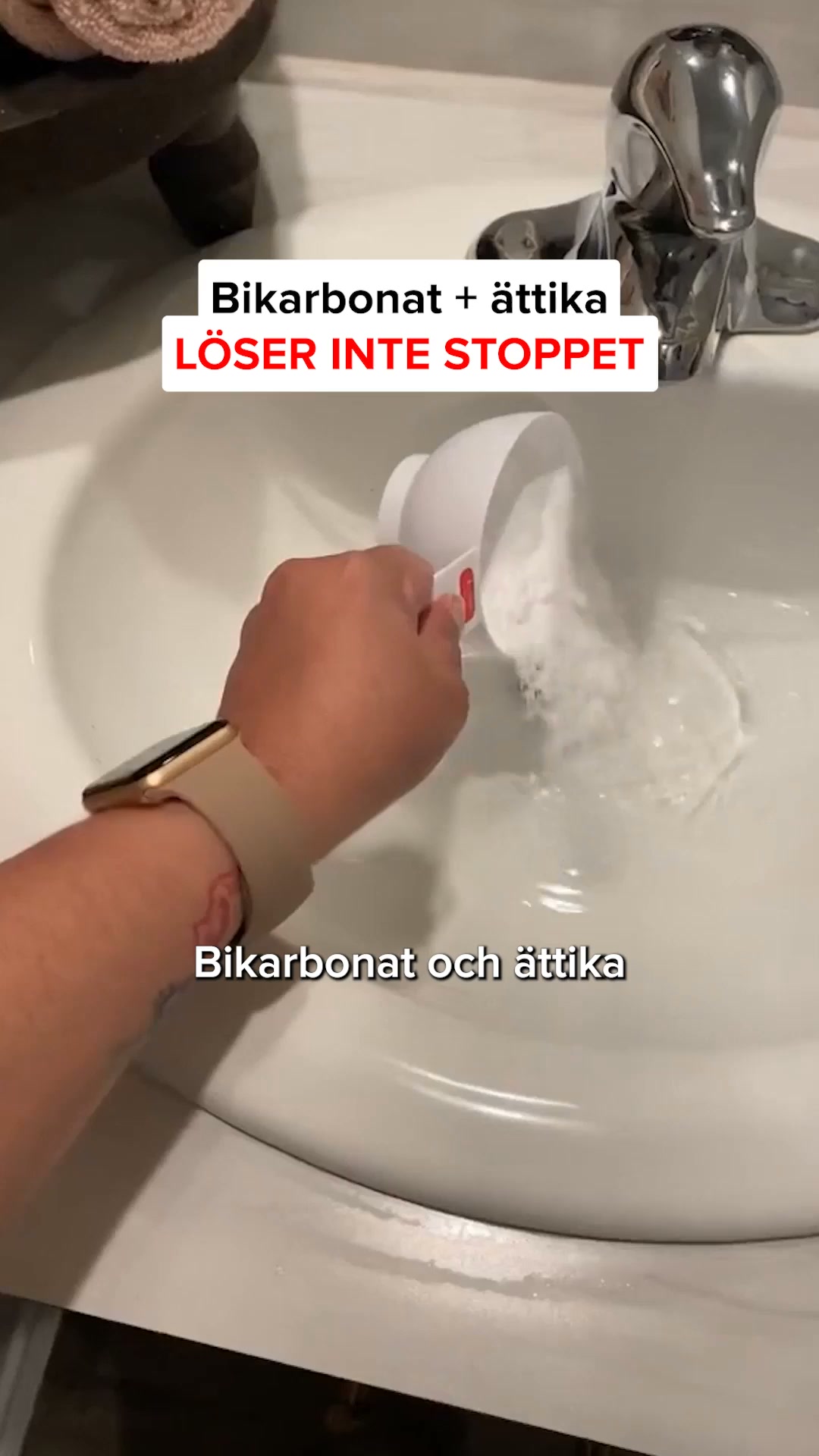 Sunda Facebook ad: Stopp i avloppet? Slipp rörmokaren.