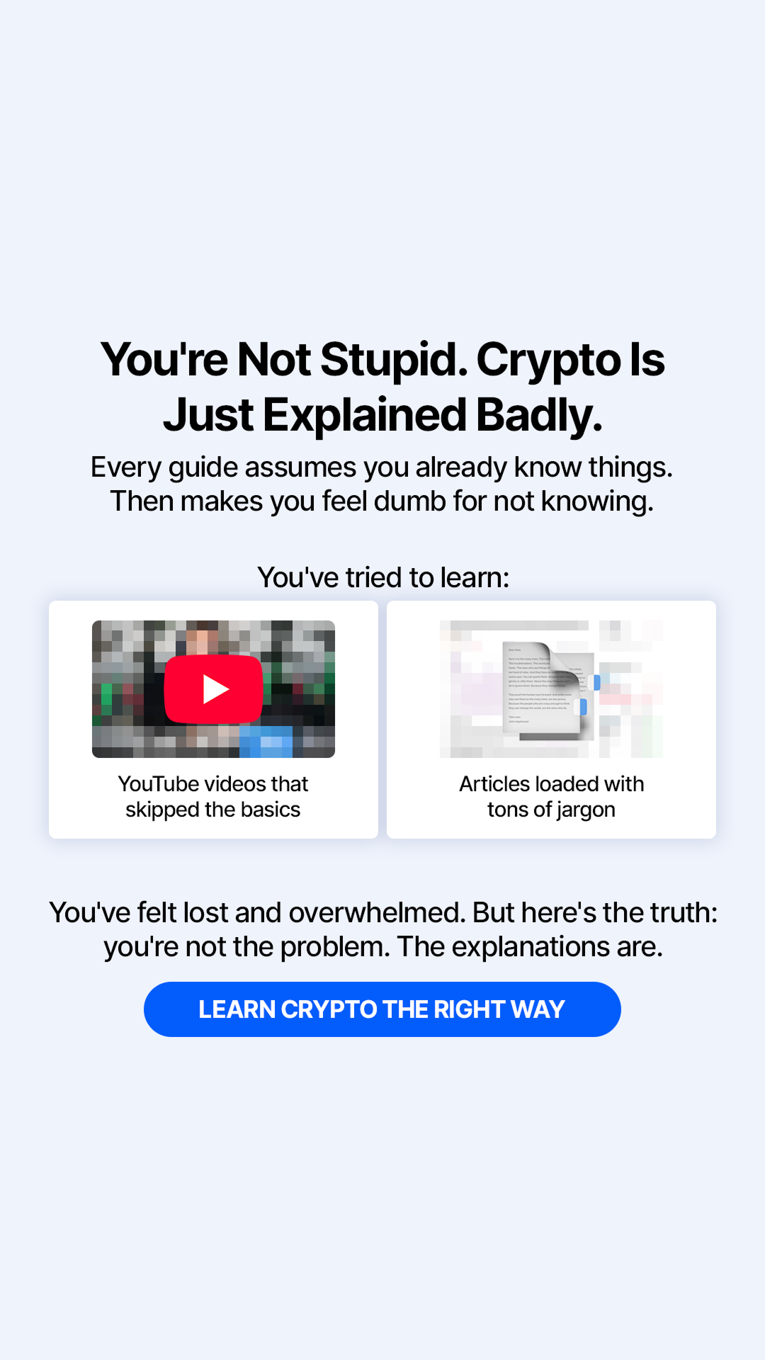 Cryptonary Facebook ad