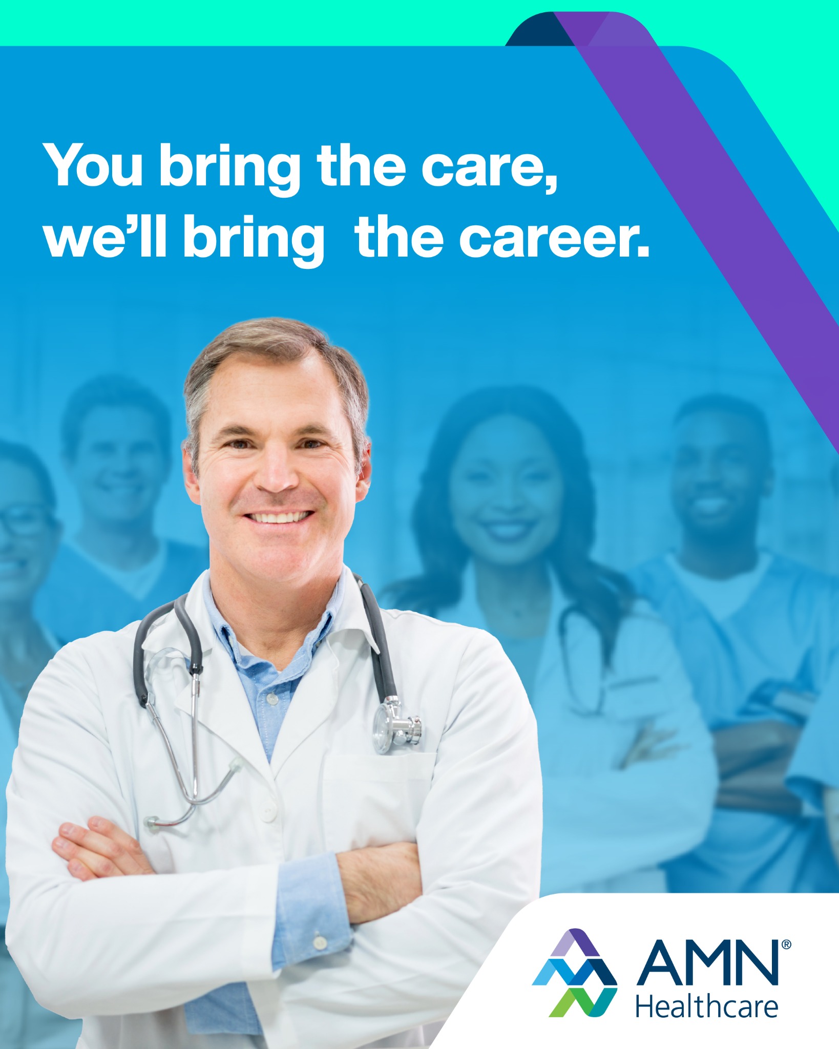 AMN Healthcare Facebook ad