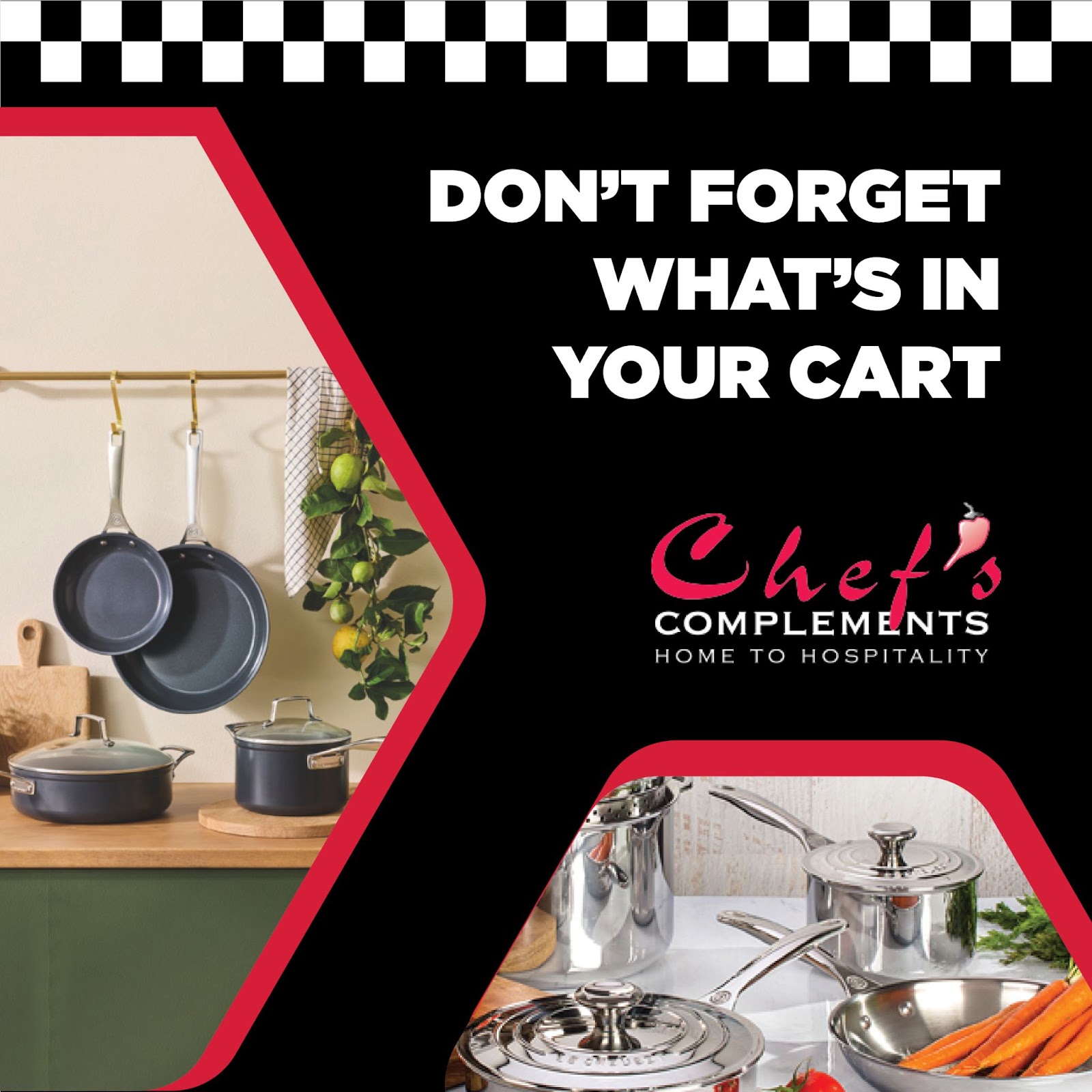 Chef's Complements Facebook ad