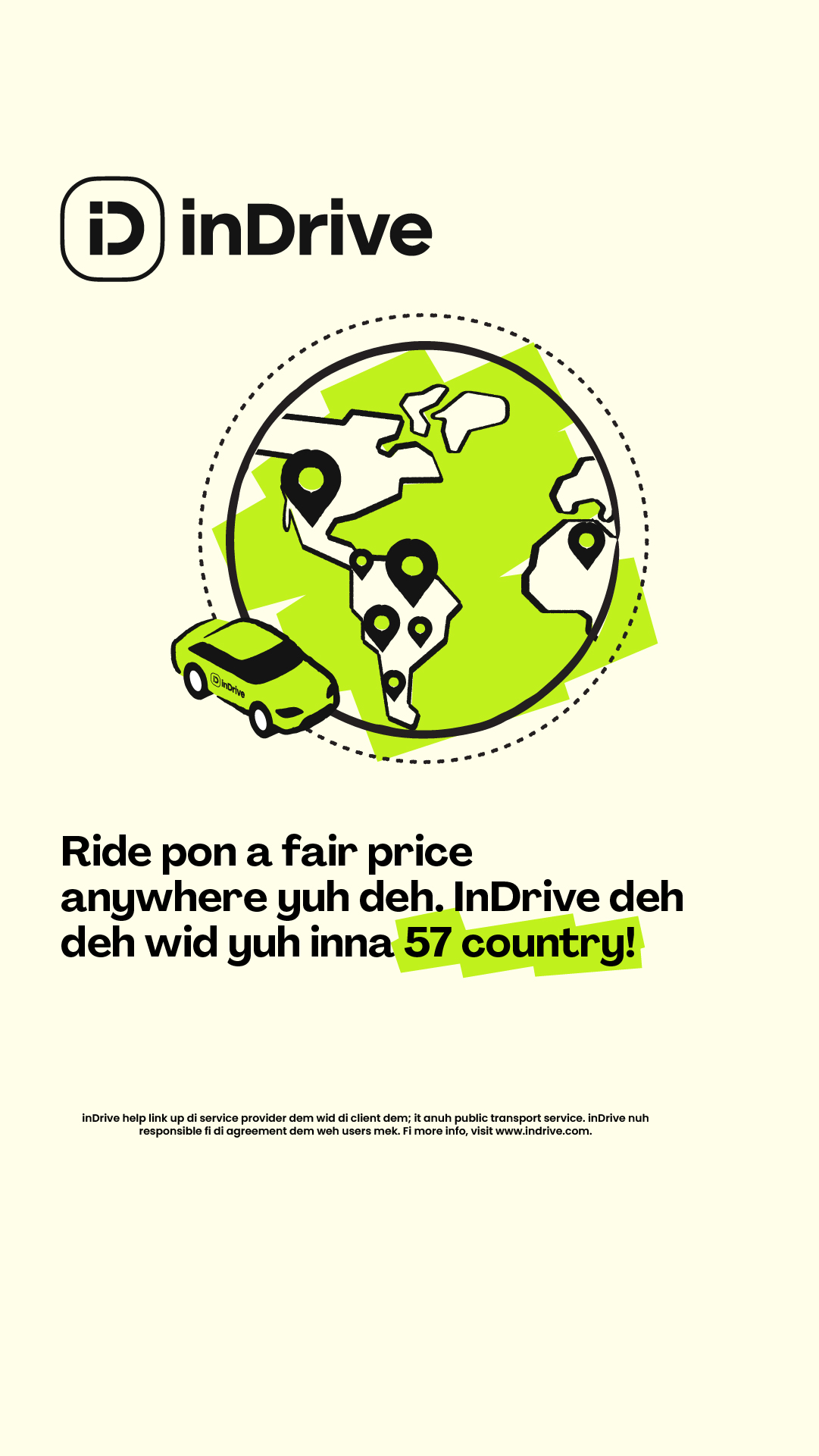 inDrive Facebook ad