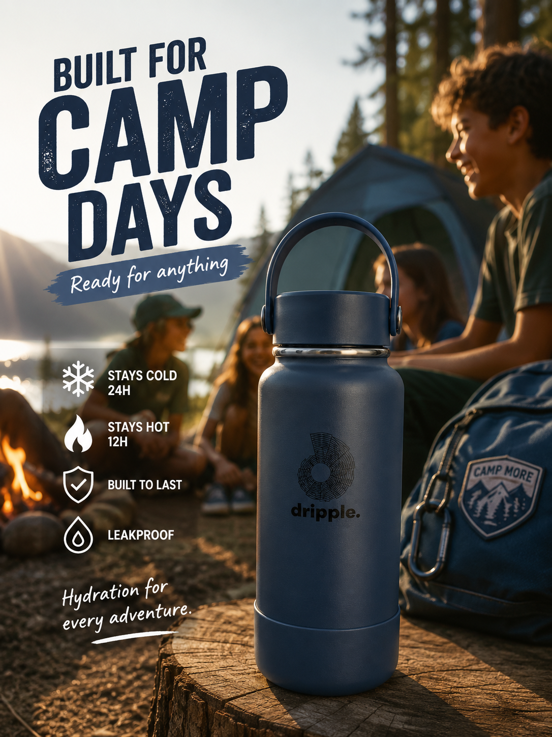 Dripplelb Facebook ad: #1 Thermal Bottle