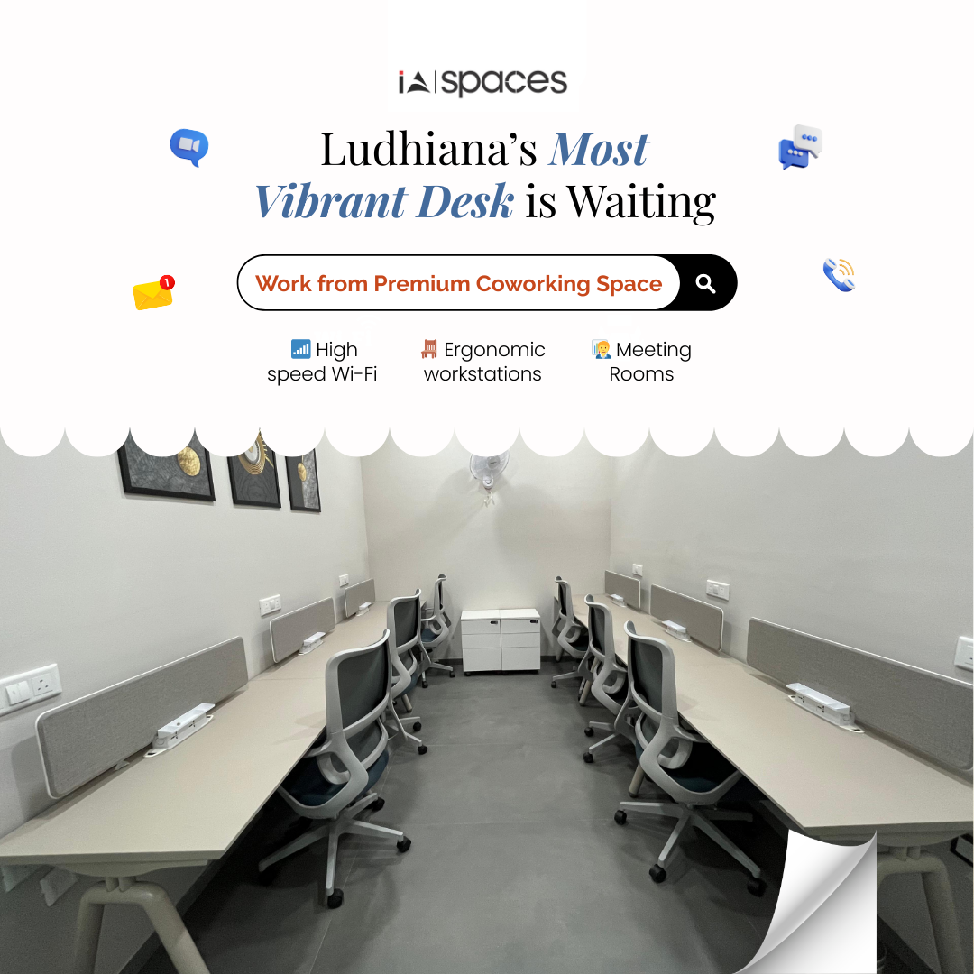 IAspacesofficial Facebook ad: Book Your Space Today.