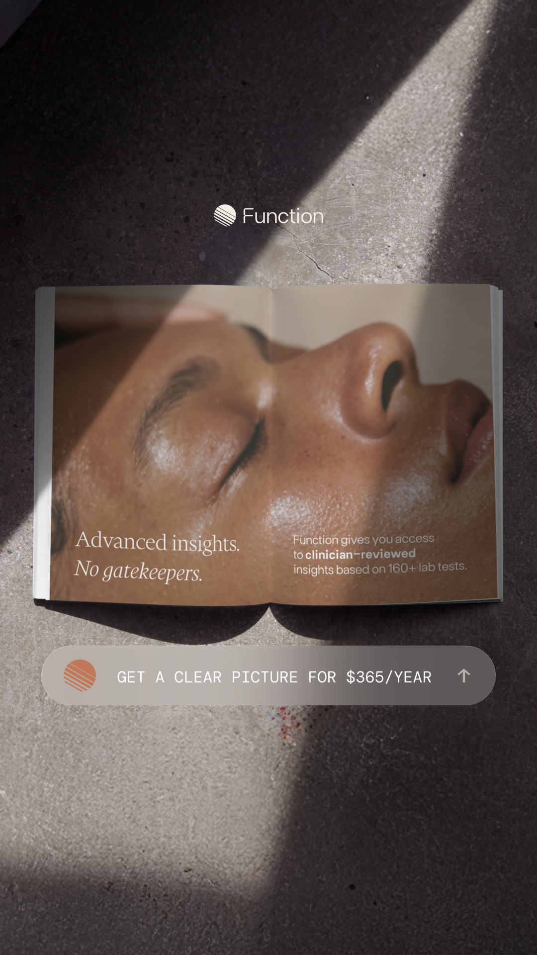 Function Health Facebook ad