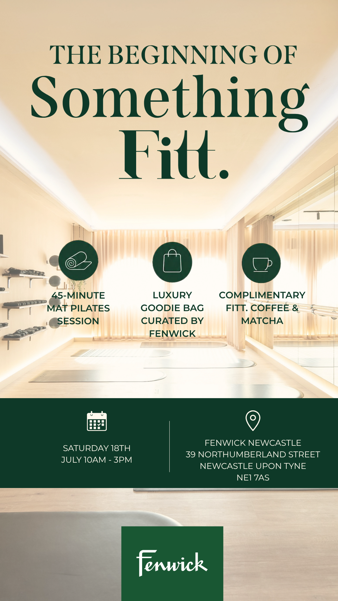 Fitt. Facebook ad: Schedule, Fitt.