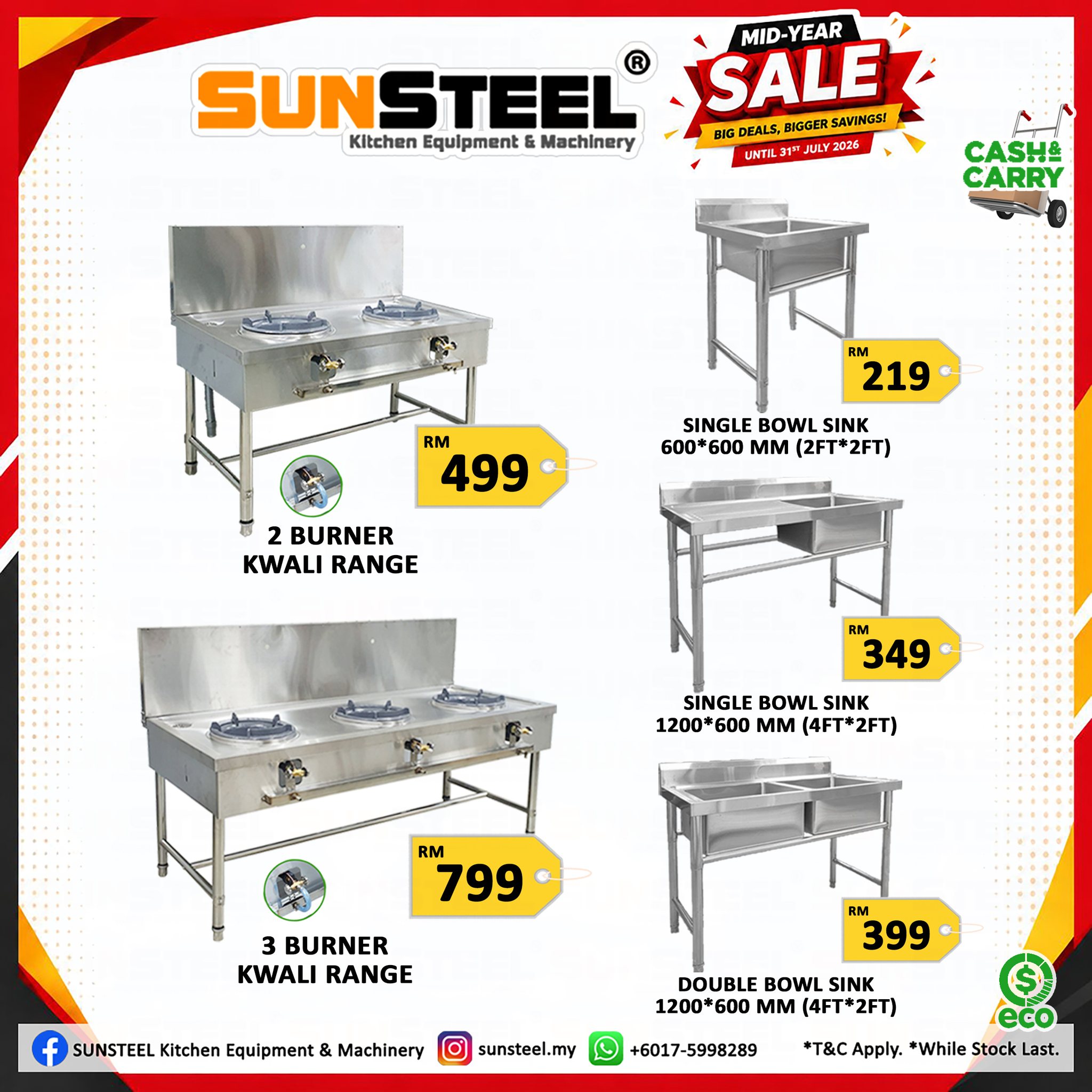 SUNSTEEL PENANG Facebook ad