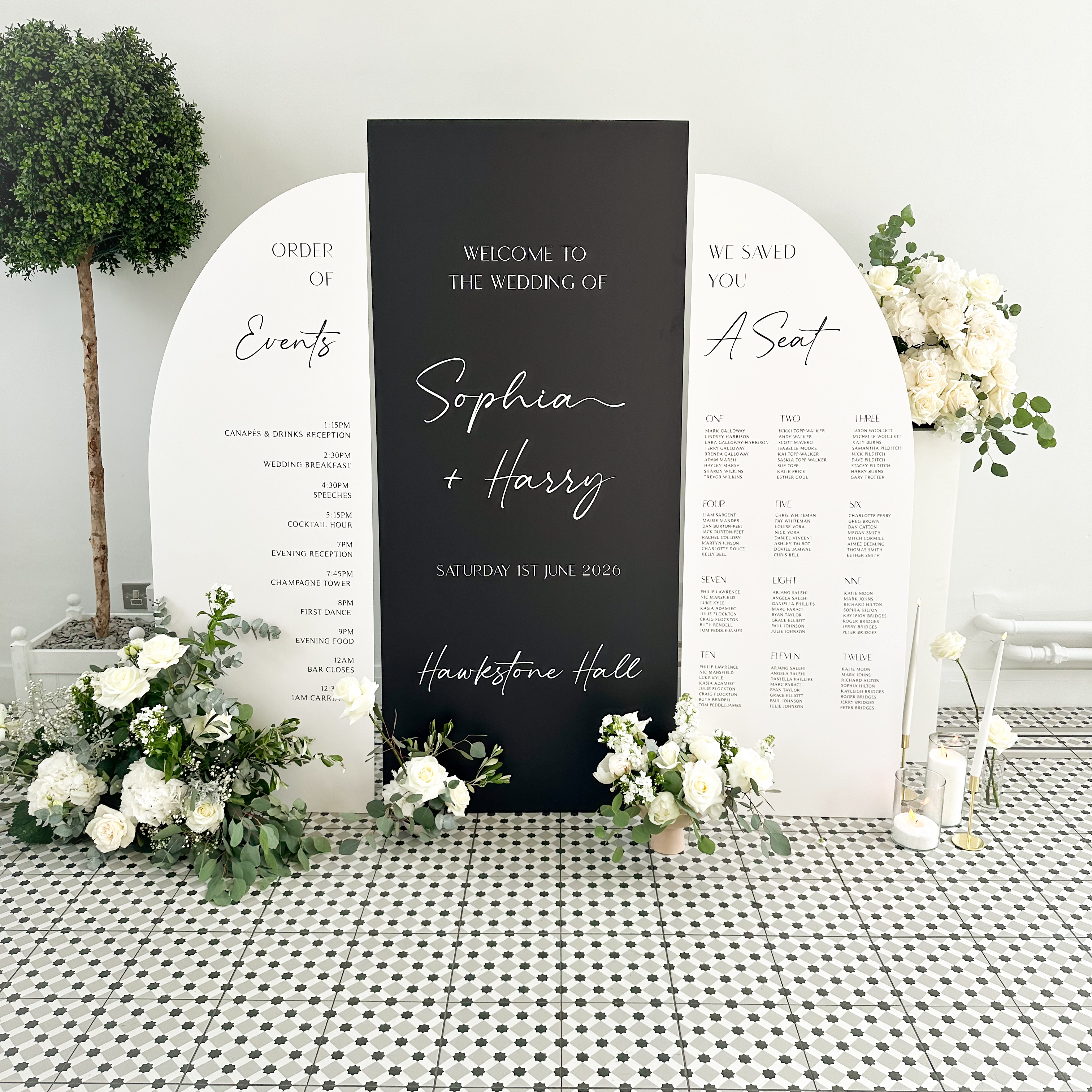 Wedding Lux Facebook ad: Wedding Lux | Luxury Wedding Decor & Signage for Your…