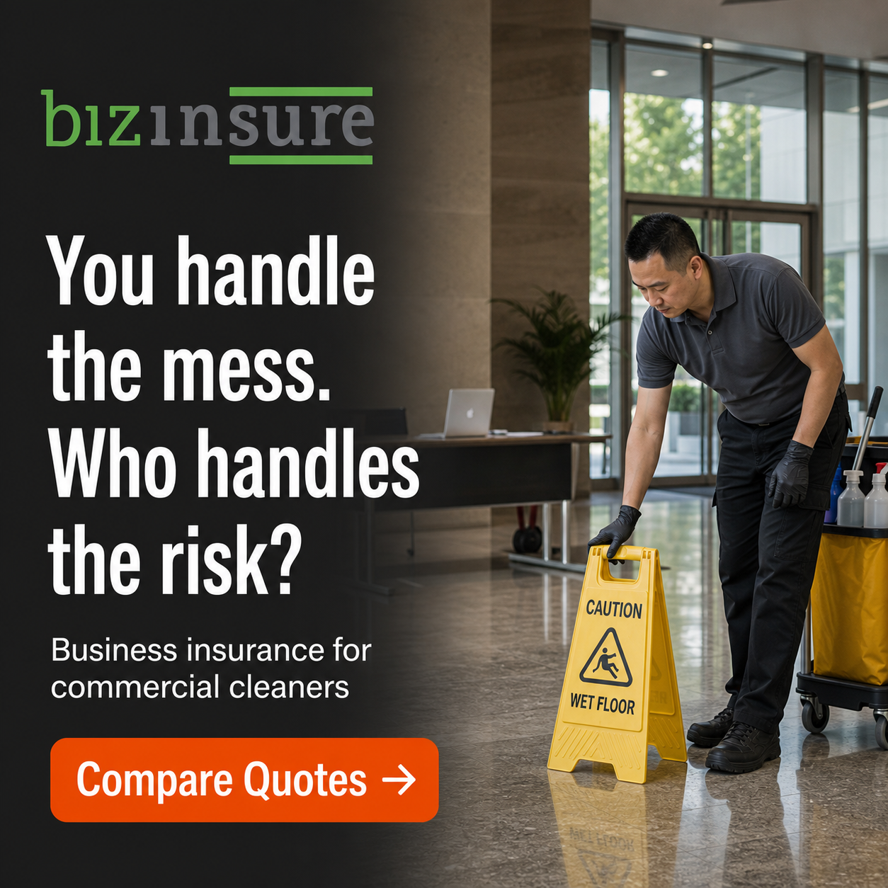 BizInsure Facebook ad