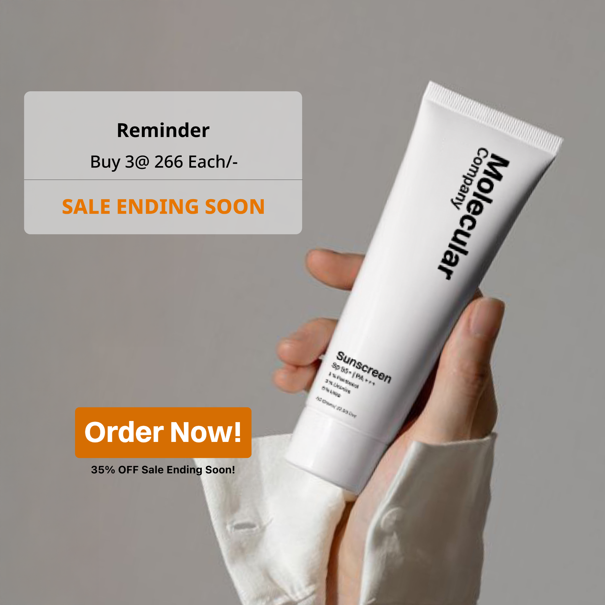 SkincarebyMolecular Facebook ad