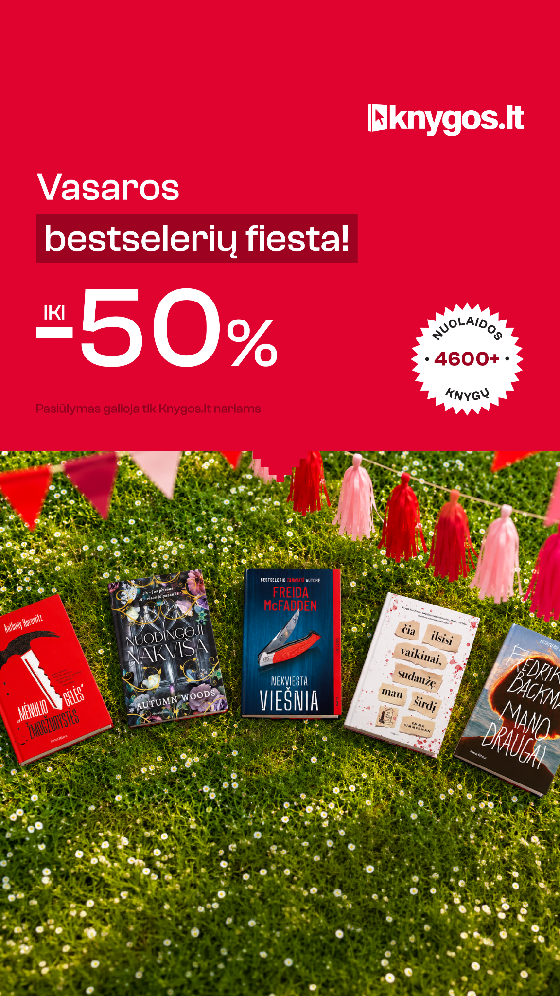 knygos.lt Facebook ad