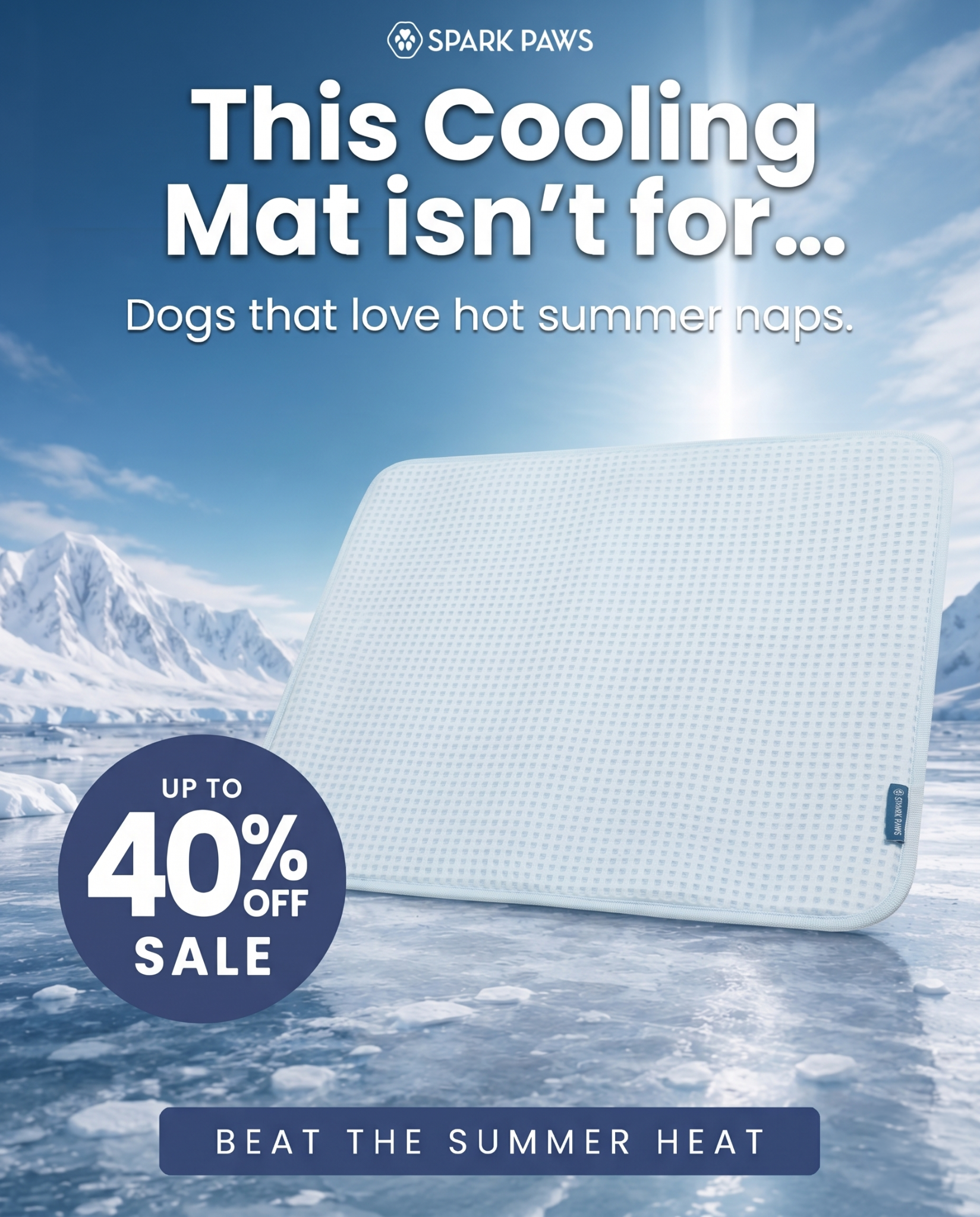 Spark Paws Facebook ad
