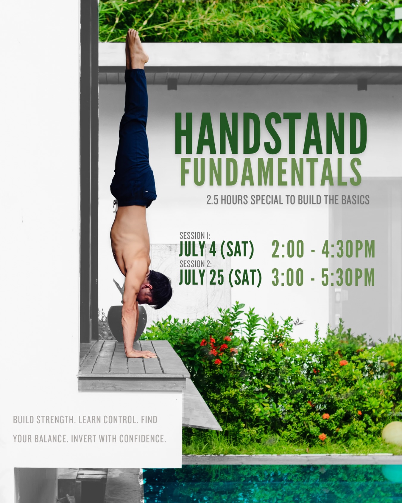 thewoodyogahk Facebook ad: This July we are running two dedicated 2.5-hour…