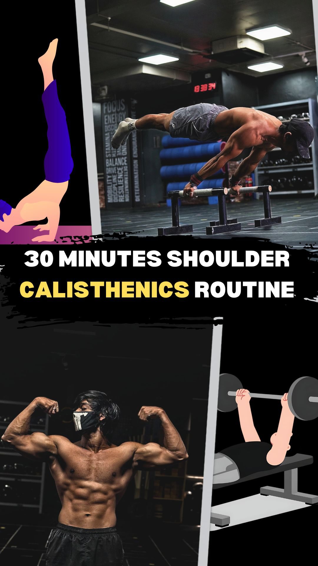 Fuel One Nutrition Facebook ad: 30 Minutes Shoulder Routine