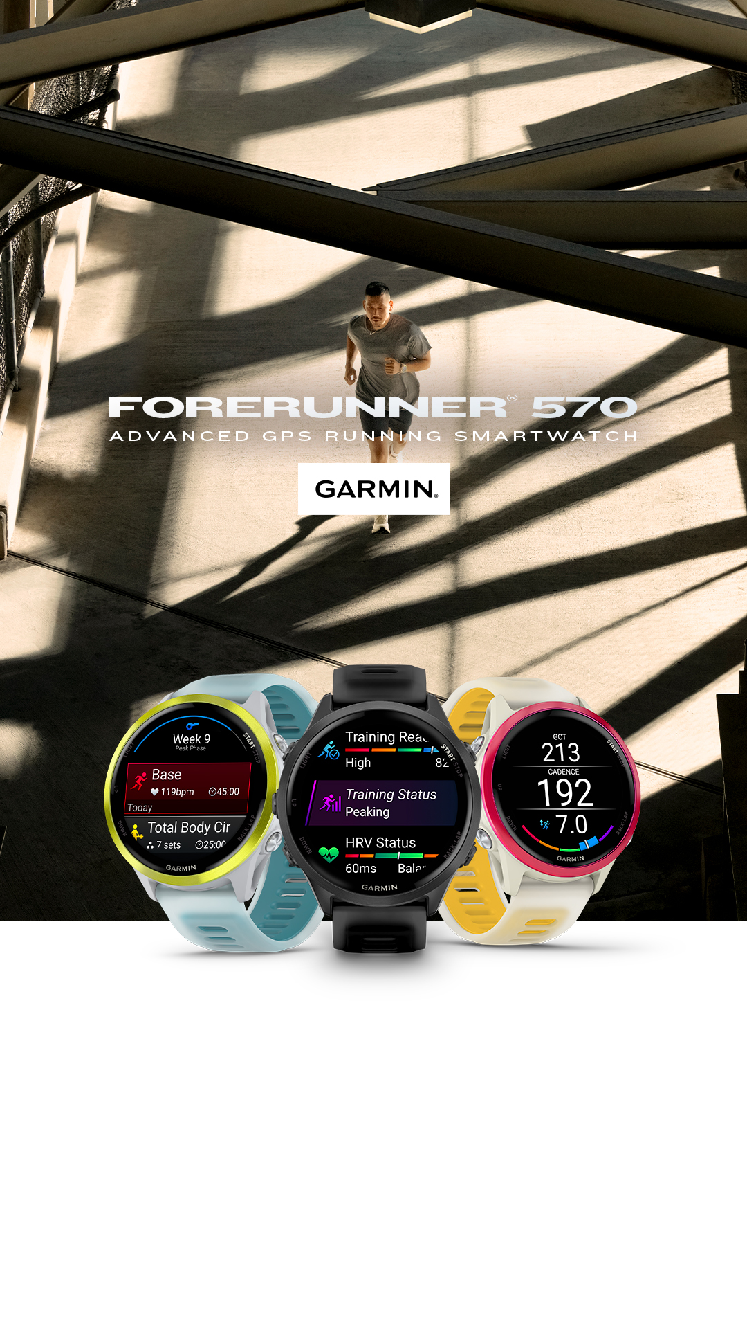 Garmin Running Facebook ad from Apr 1, 2026