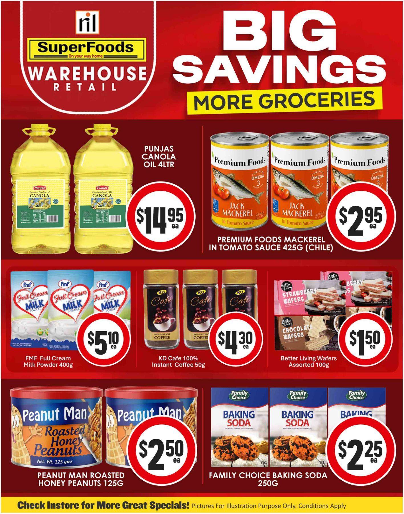 Superfoods Supermarkets Facebook ad: Valid till Tuesday 16-06-26