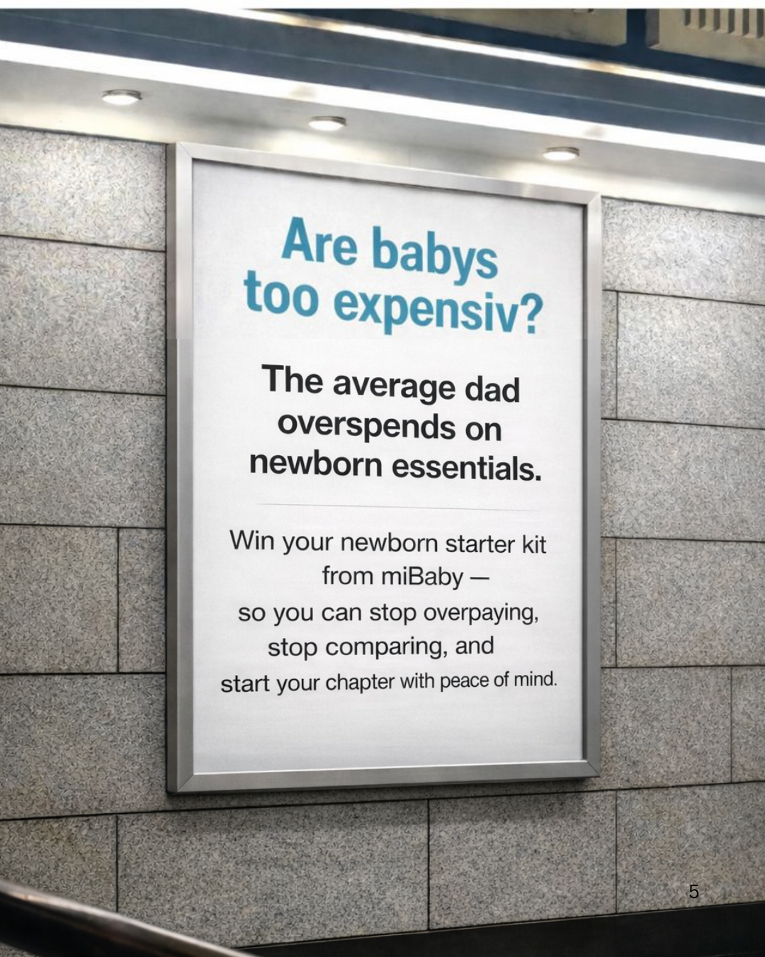 miBaby Facebook ad