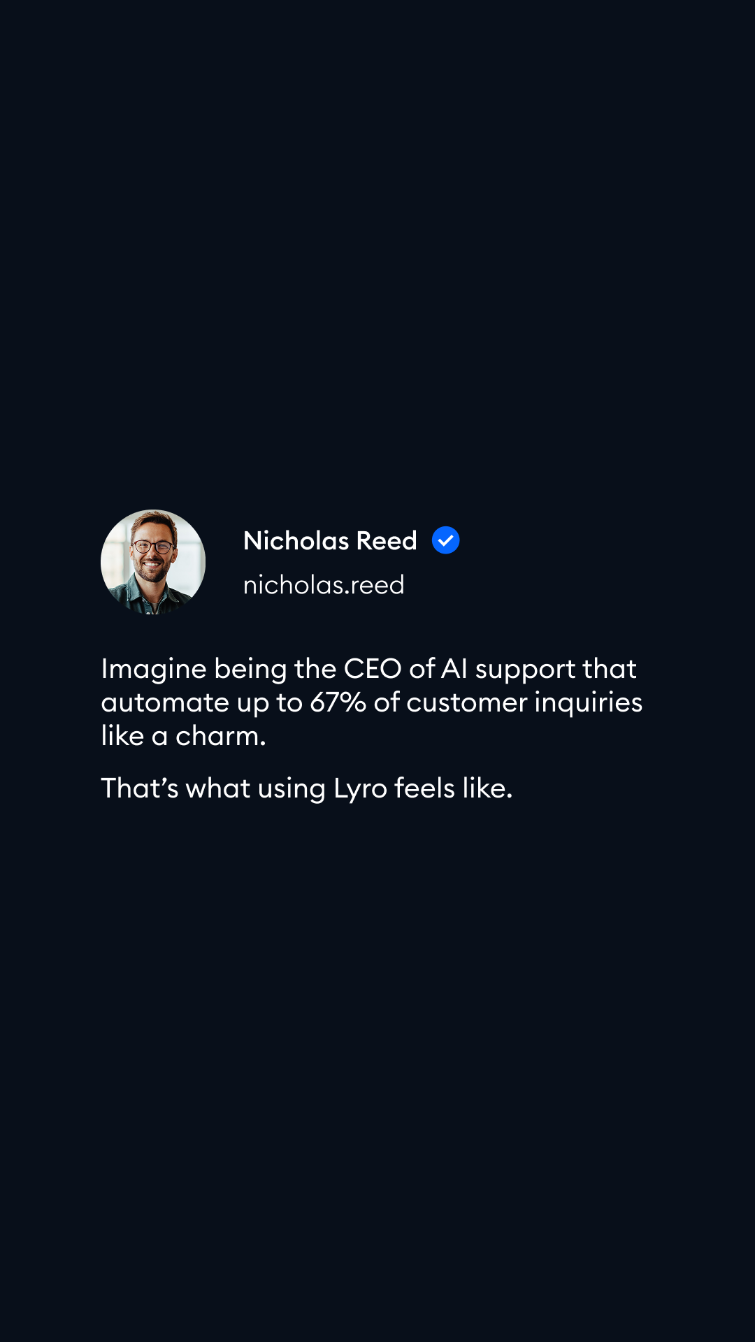 Tidio Facebook ad: Ready to Automate Customer Support-Without Compromise?