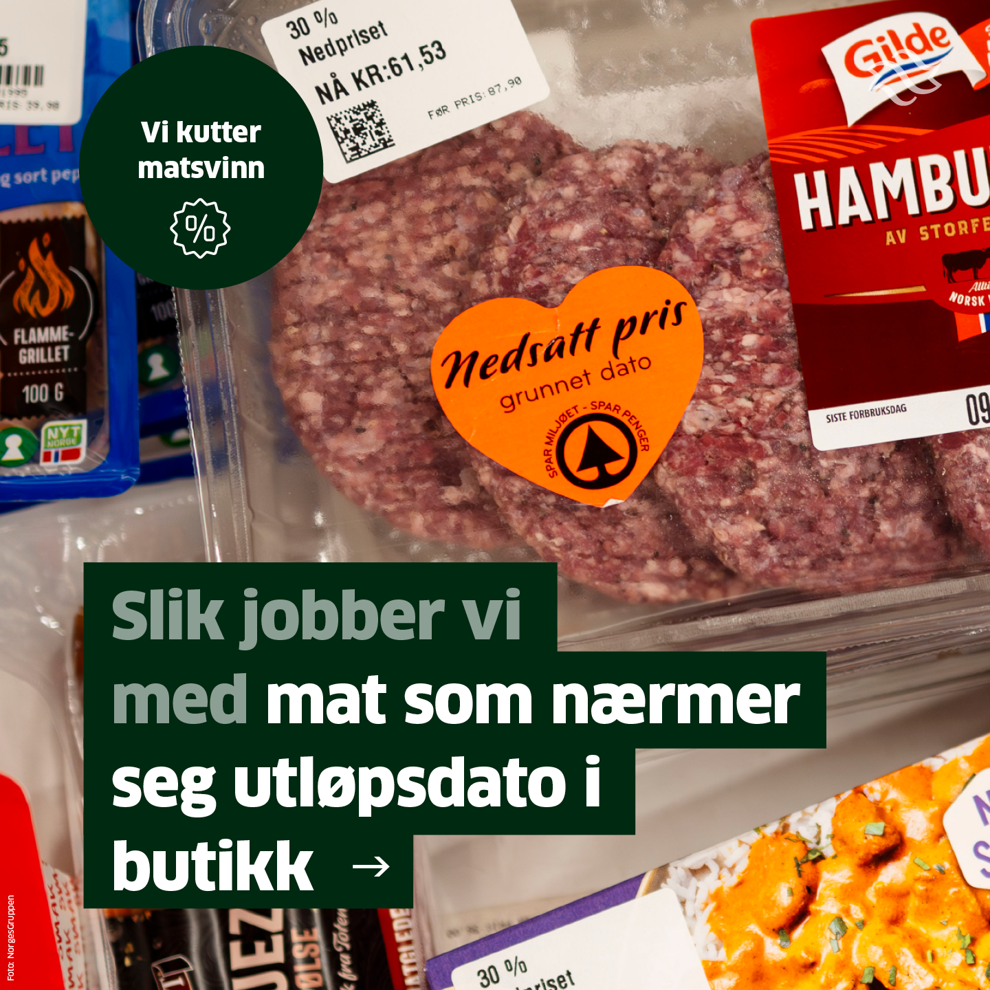 NorgesGruppen ASA Facebook ad: Systematisk arbeid gir resultater.