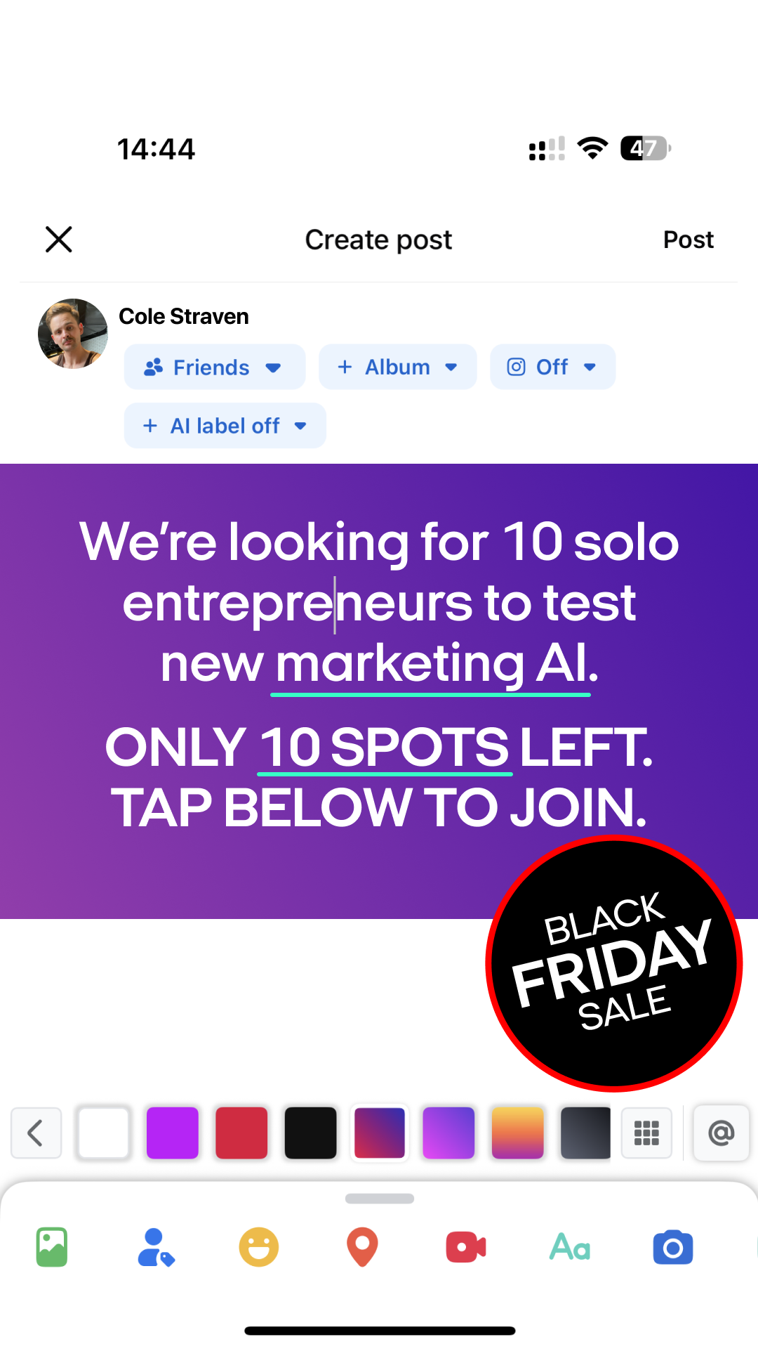 Zeely: Grow Sales with AI Facebook ad