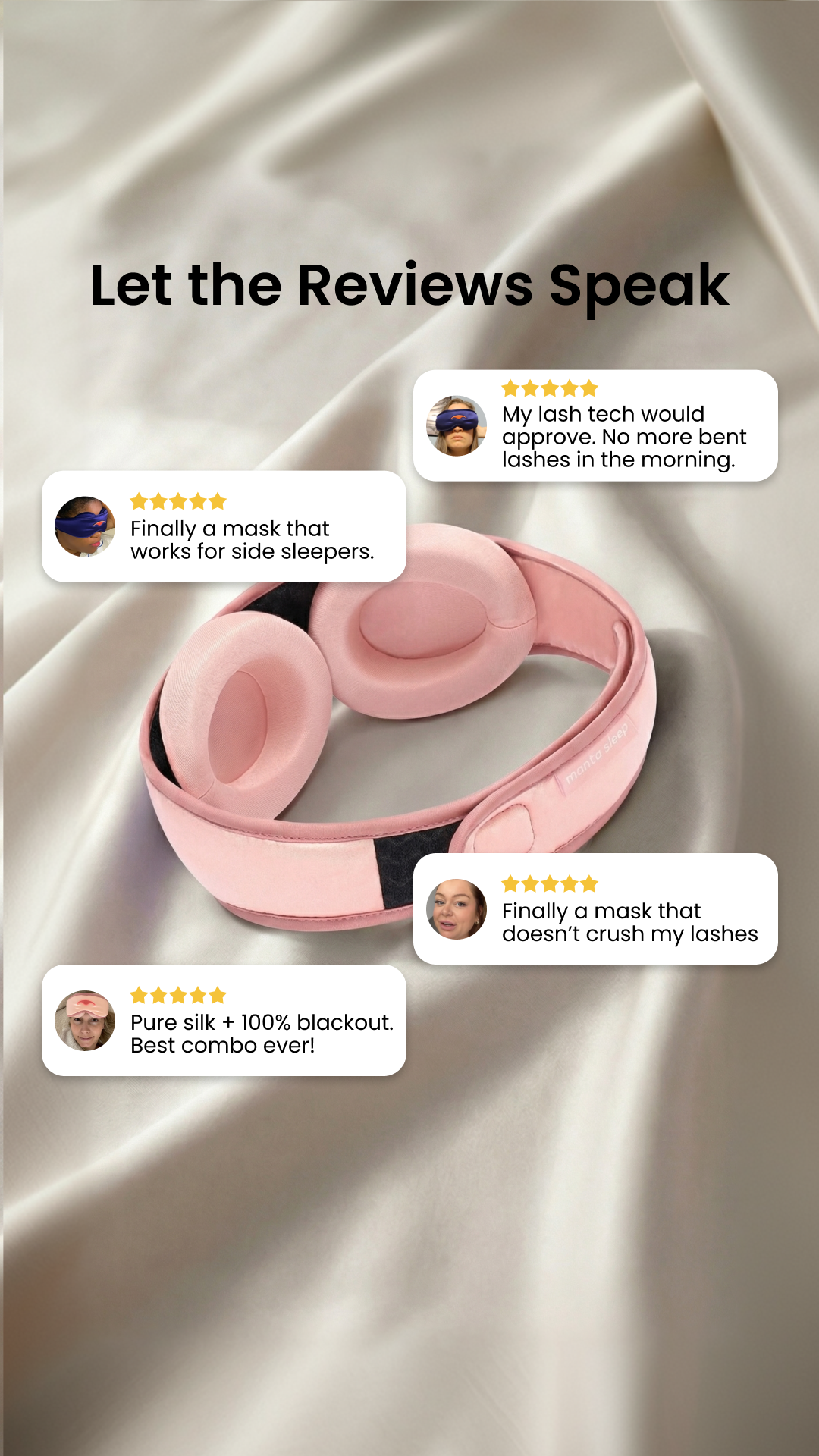 Manta Sleep Facebook ad