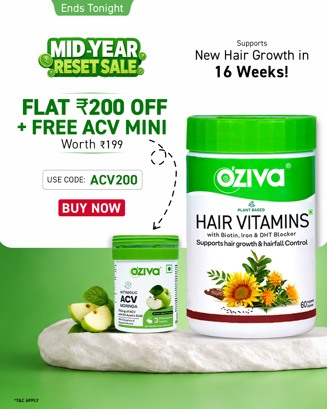 OZiva Facebook ad