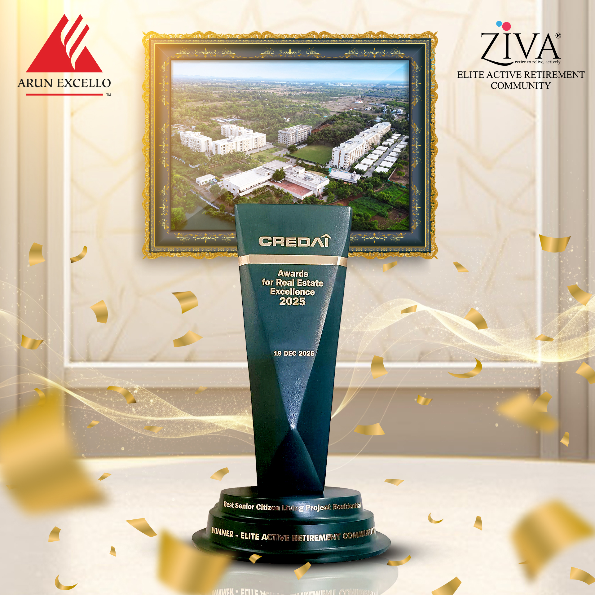 Ziva - Elite Active Retirement Community Facebook ad